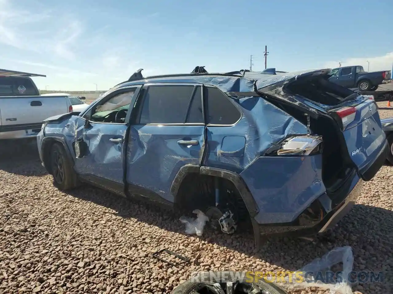 2 Photograph of a damaged car JTM16RFV2RJ044535 TOYOTA RAV4 2024
