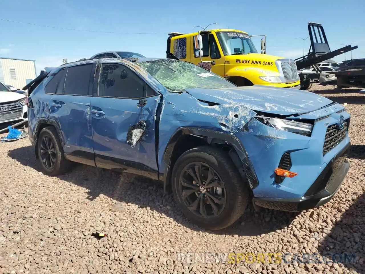 4 Photograph of a damaged car JTM16RFV2RJ044535 TOYOTA RAV4 2024