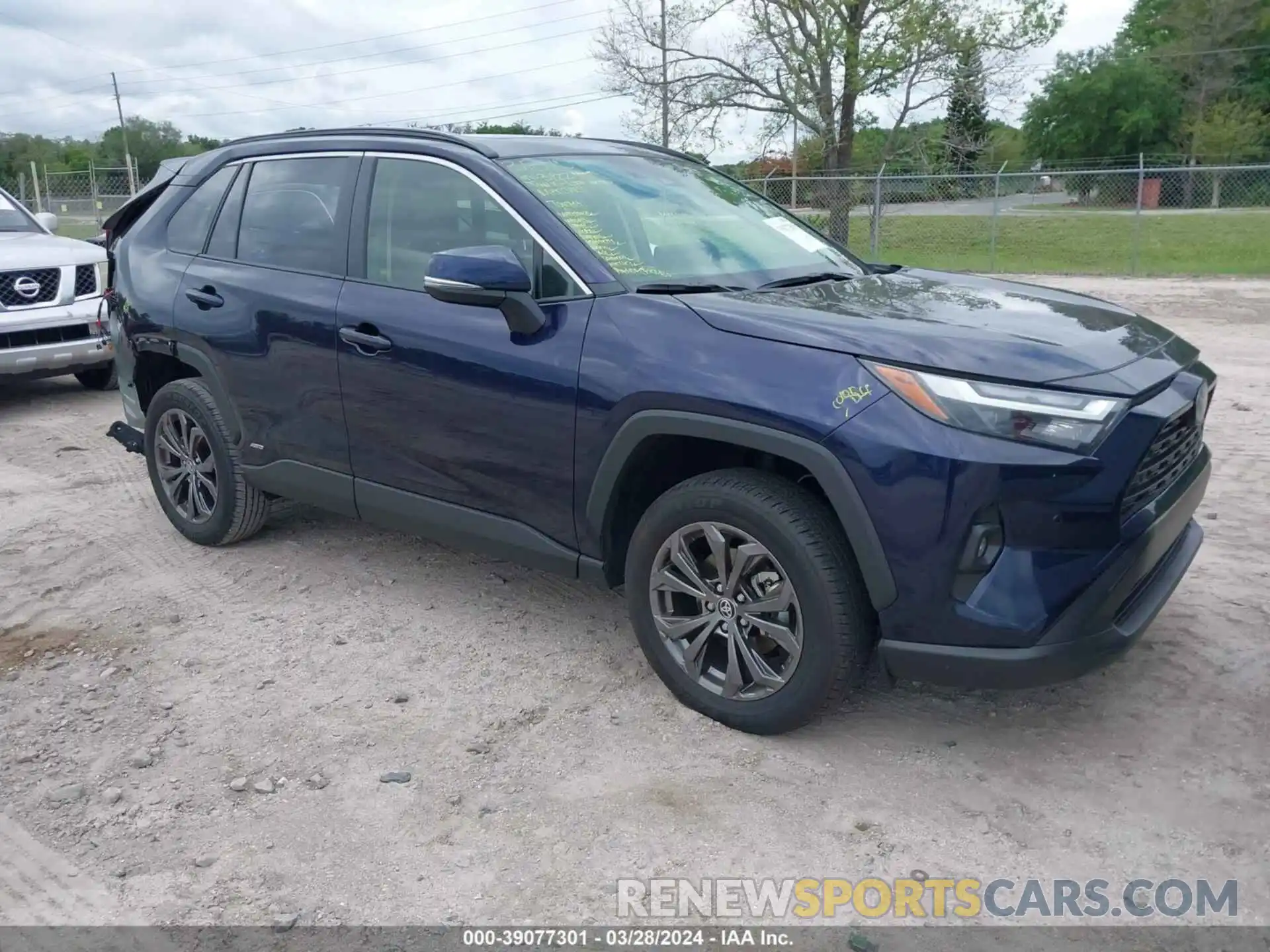 1 Photograph of a damaged car JTMB6RFV5RJ044727 TOYOTA RAV4 2024