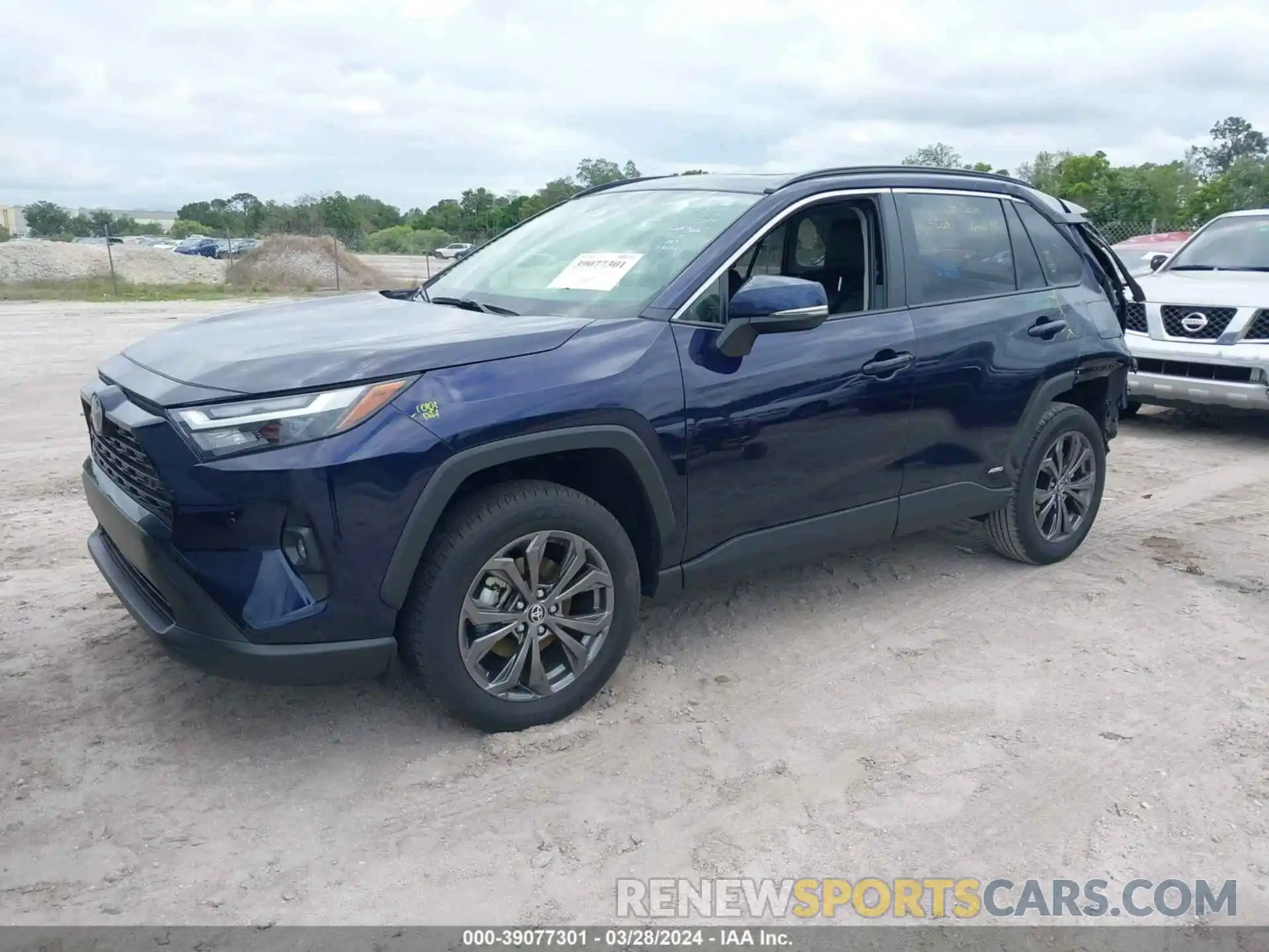 2 Photograph of a damaged car JTMB6RFV5RJ044727 TOYOTA RAV4 2024