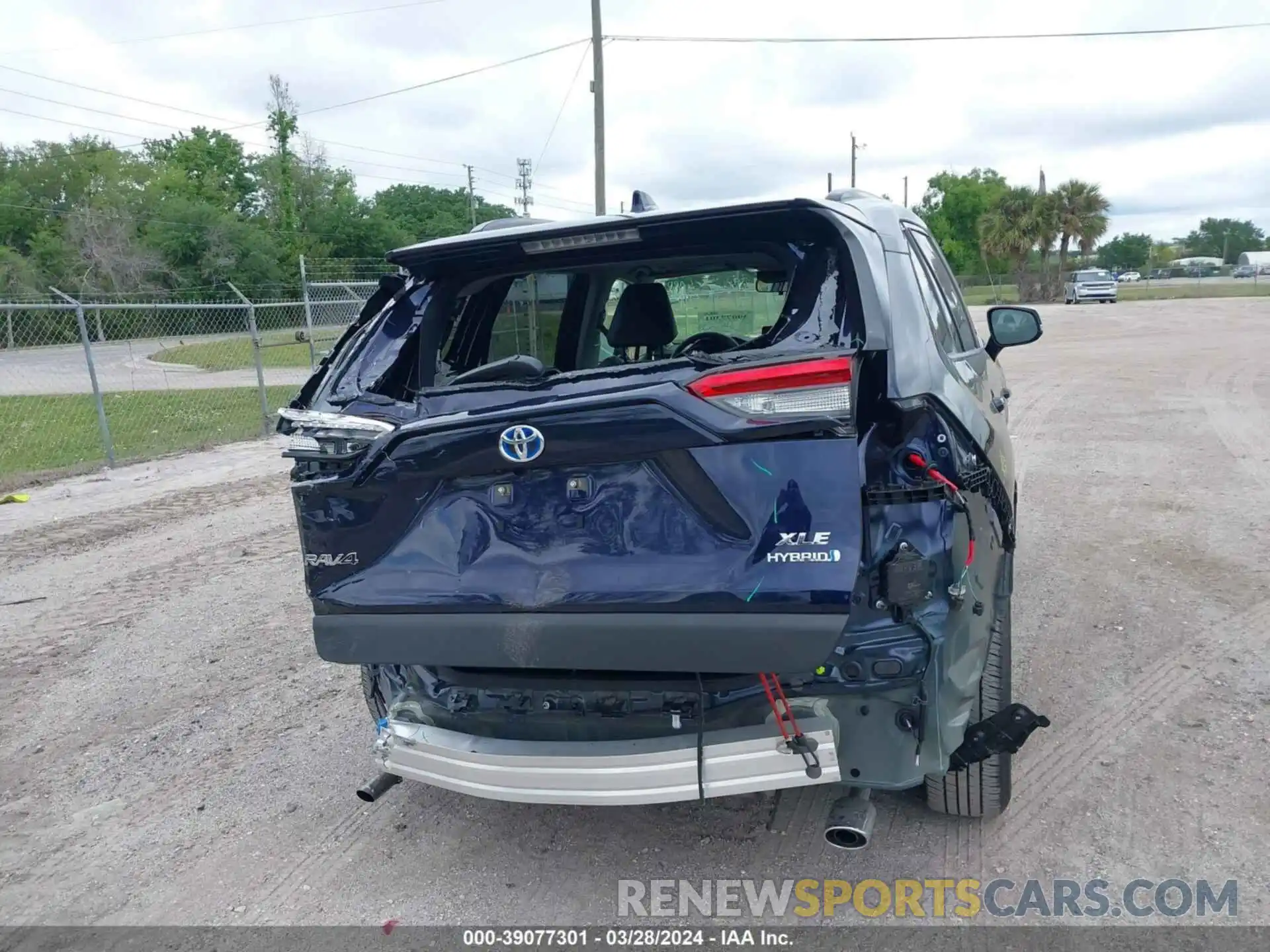 6 Photograph of a damaged car JTMB6RFV5RJ044727 TOYOTA RAV4 2024