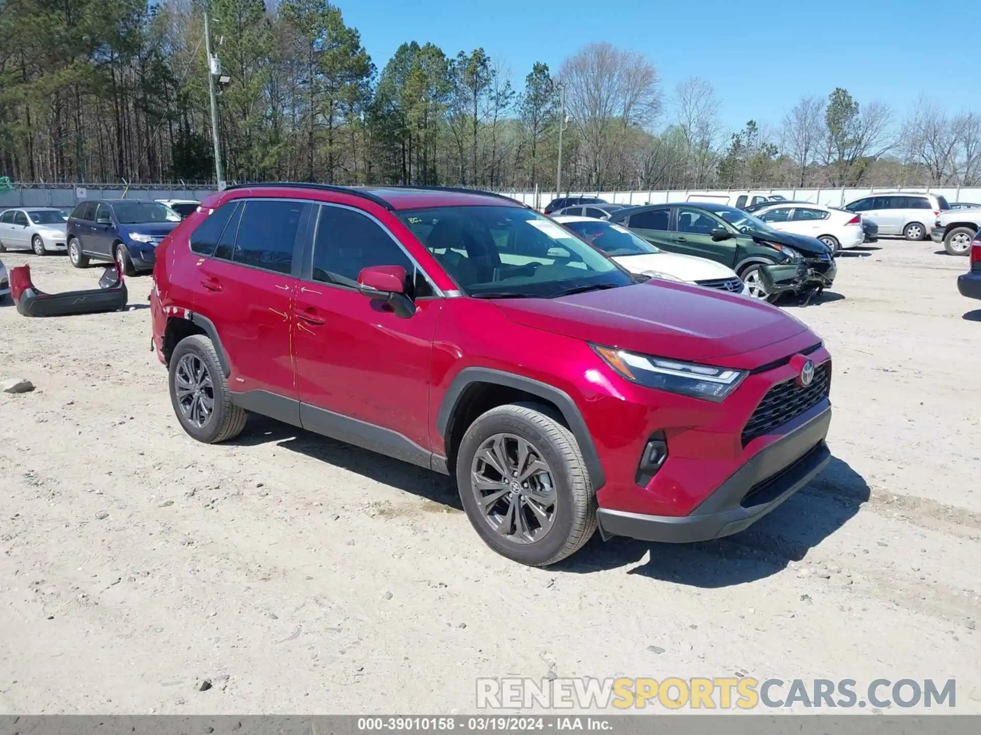 1 Photograph of a damaged car JTMB6RFV9RD124420 TOYOTA RAV4 2024