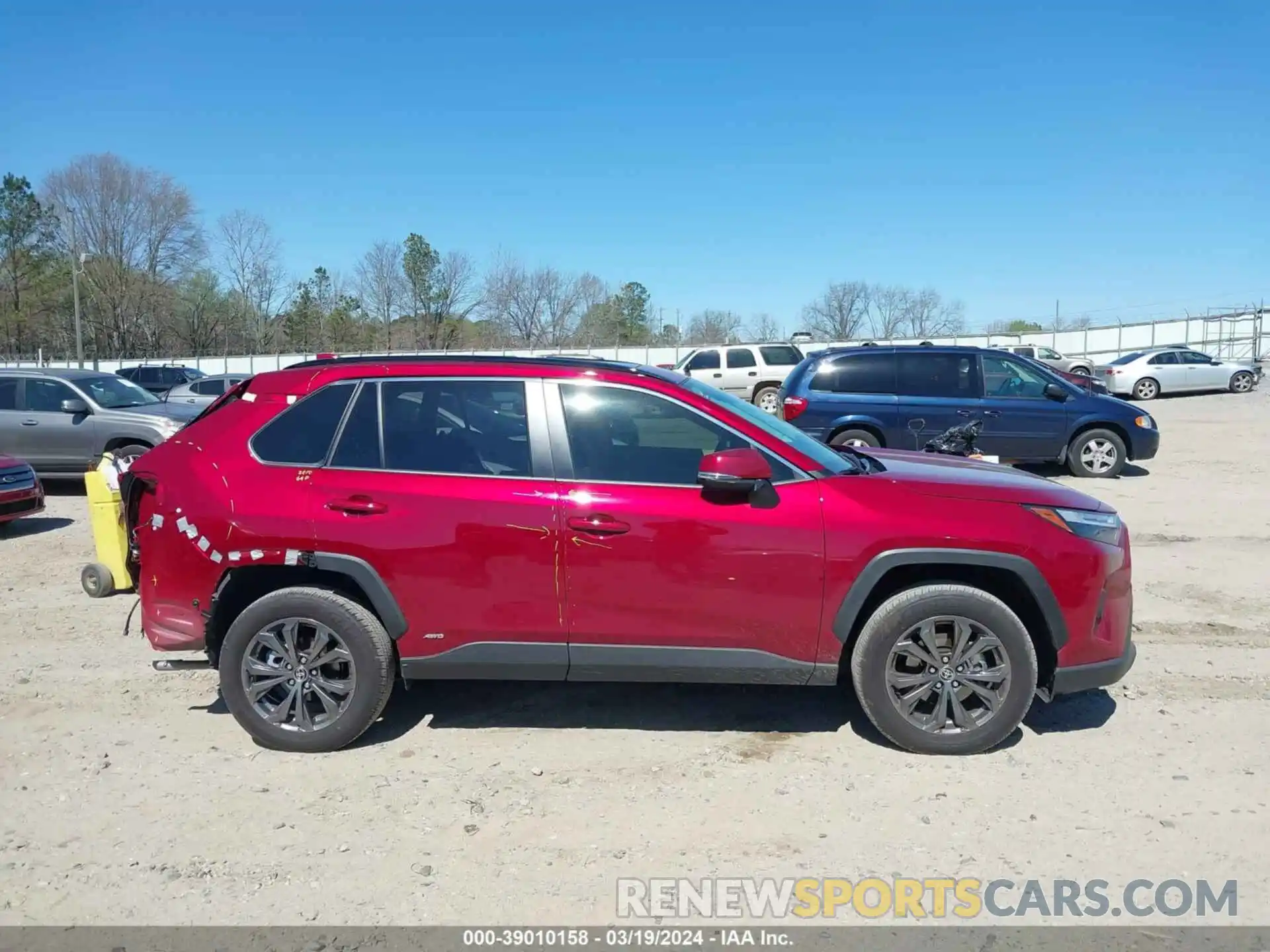 14 Photograph of a damaged car JTMB6RFV9RD124420 TOYOTA RAV4 2024