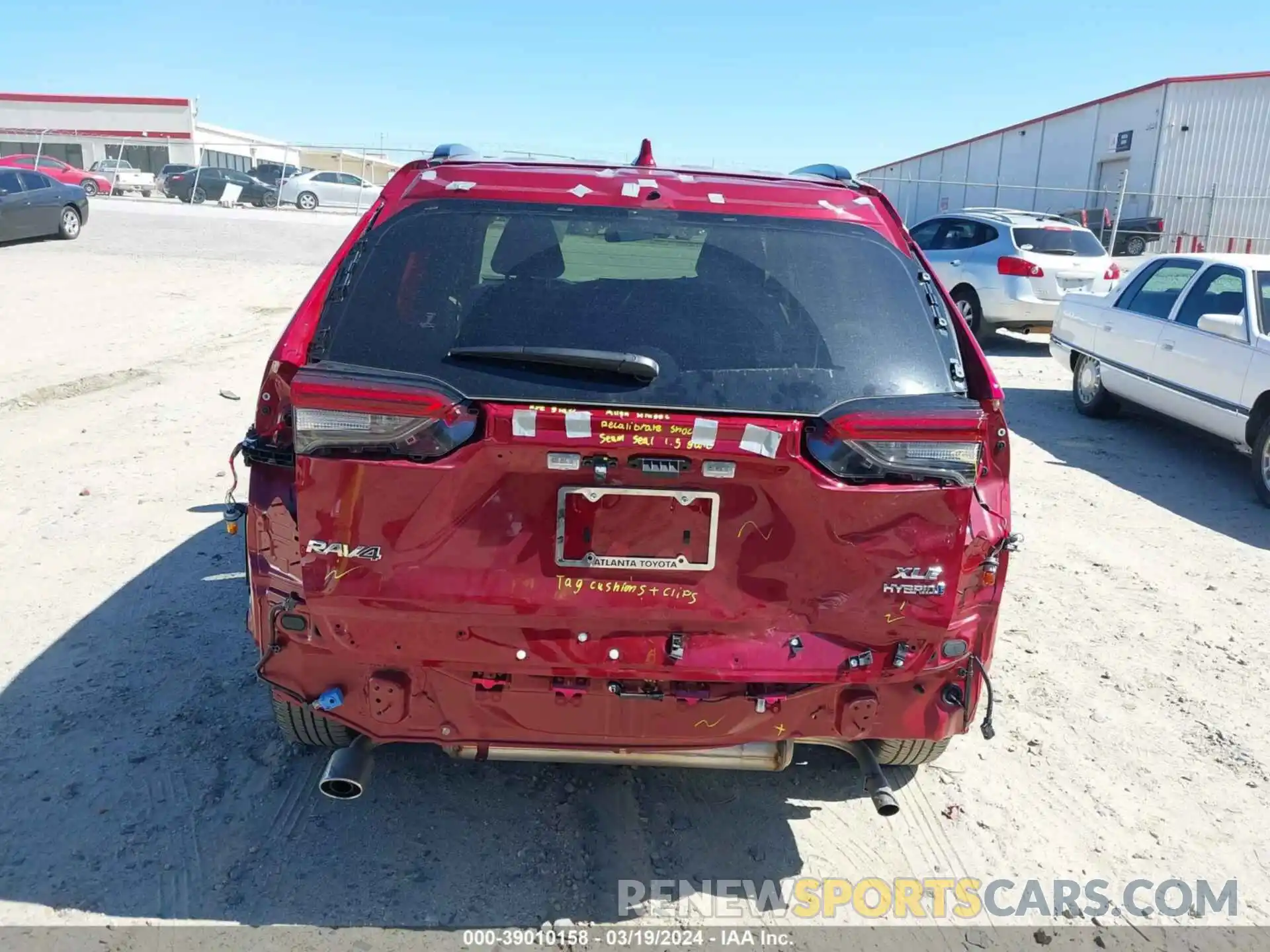 6 Photograph of a damaged car JTMB6RFV9RD124420 TOYOTA RAV4 2024