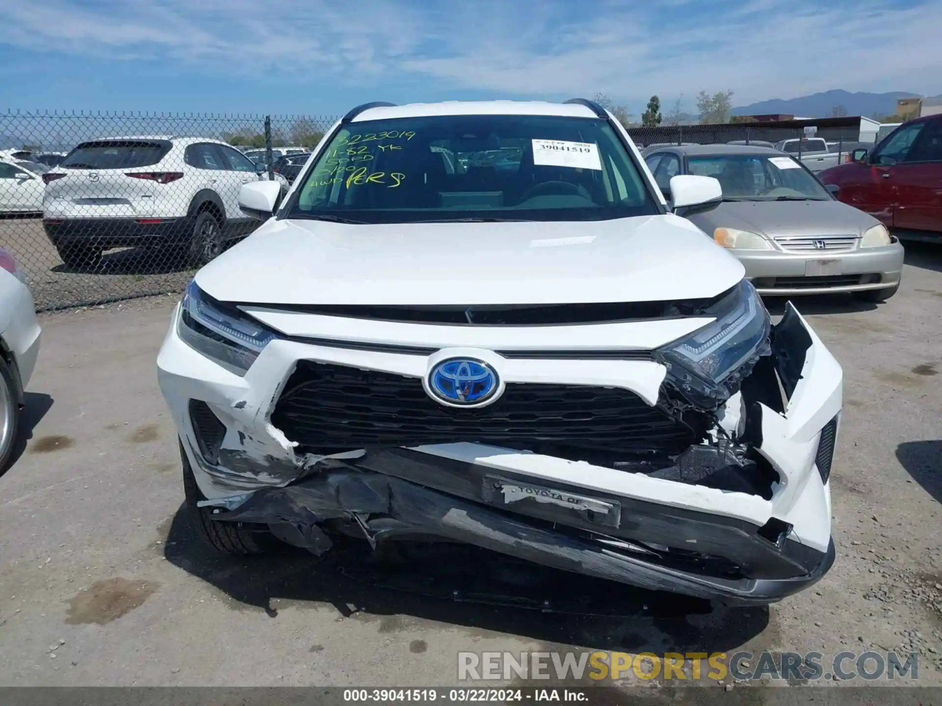 12 Photograph of a damaged car JTMMWRFV0RD220199 TOYOTA RAV4 2024