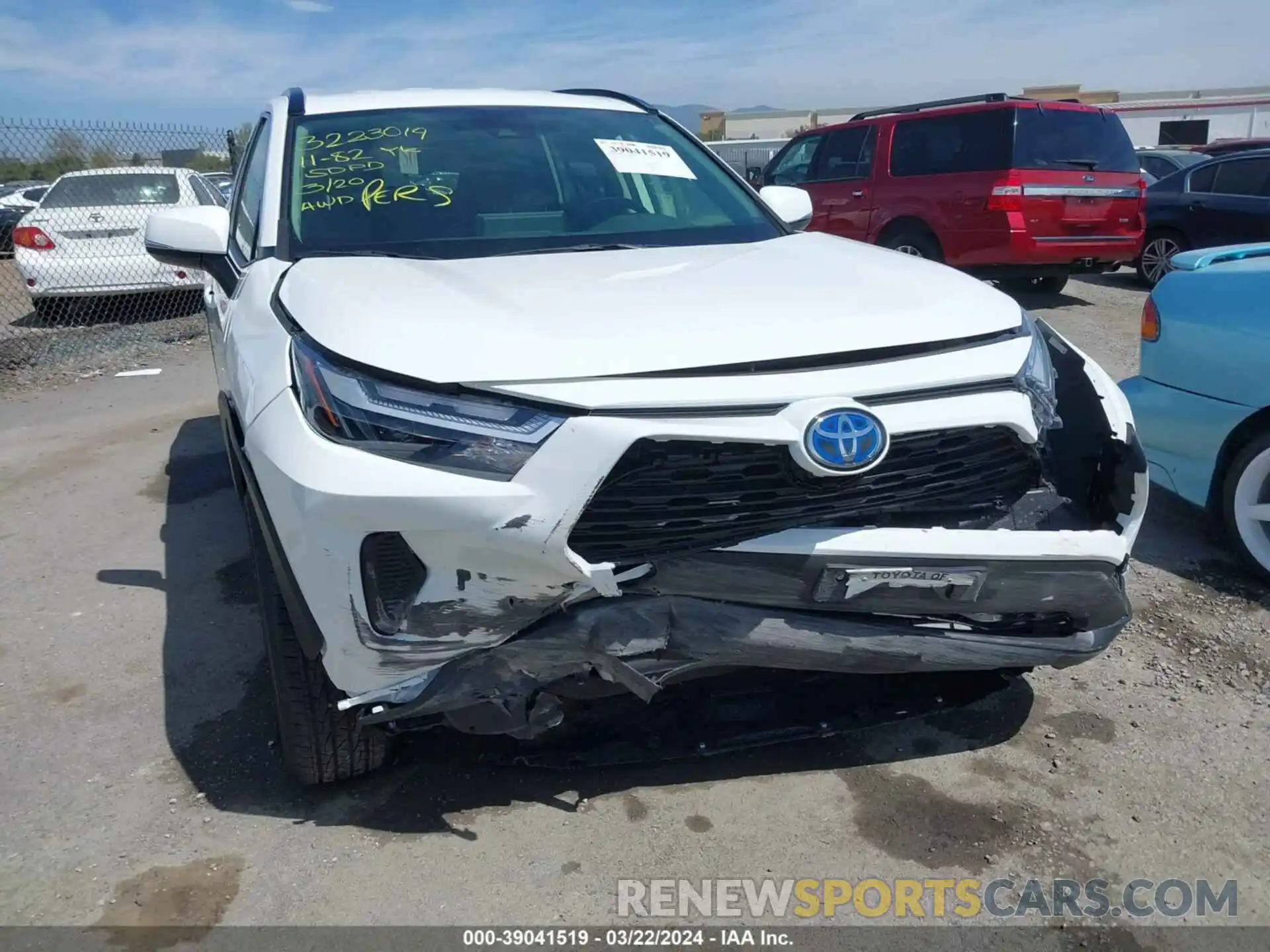 6 Photograph of a damaged car JTMMWRFV0RD220199 TOYOTA RAV4 2024