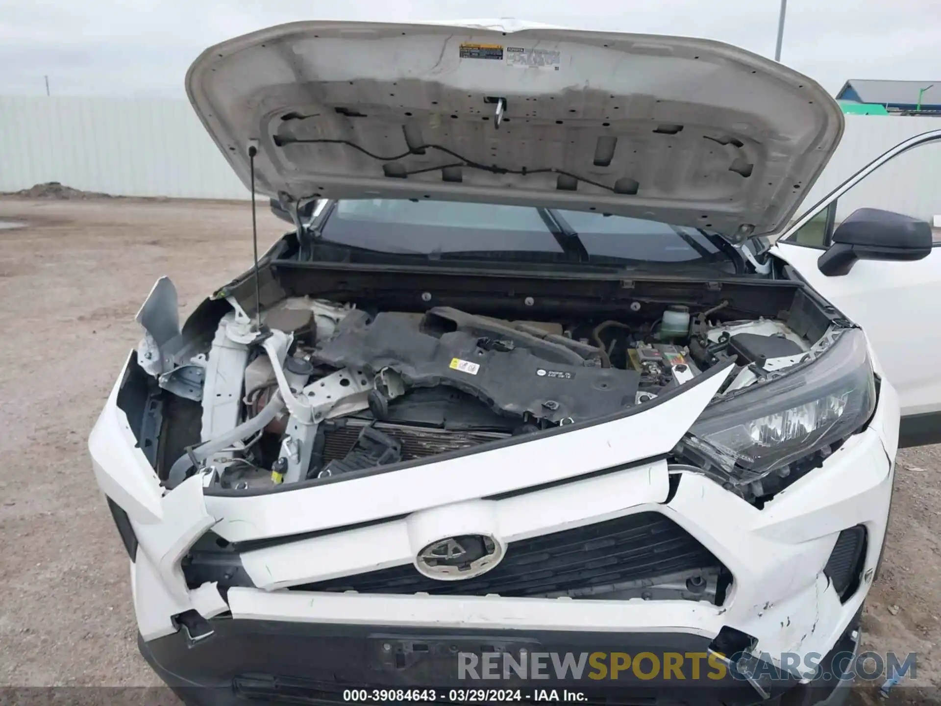 10 Photograph of a damaged car JTMH1RFV2K1002255 TOYOTA RAV4 4D 2WD 2019