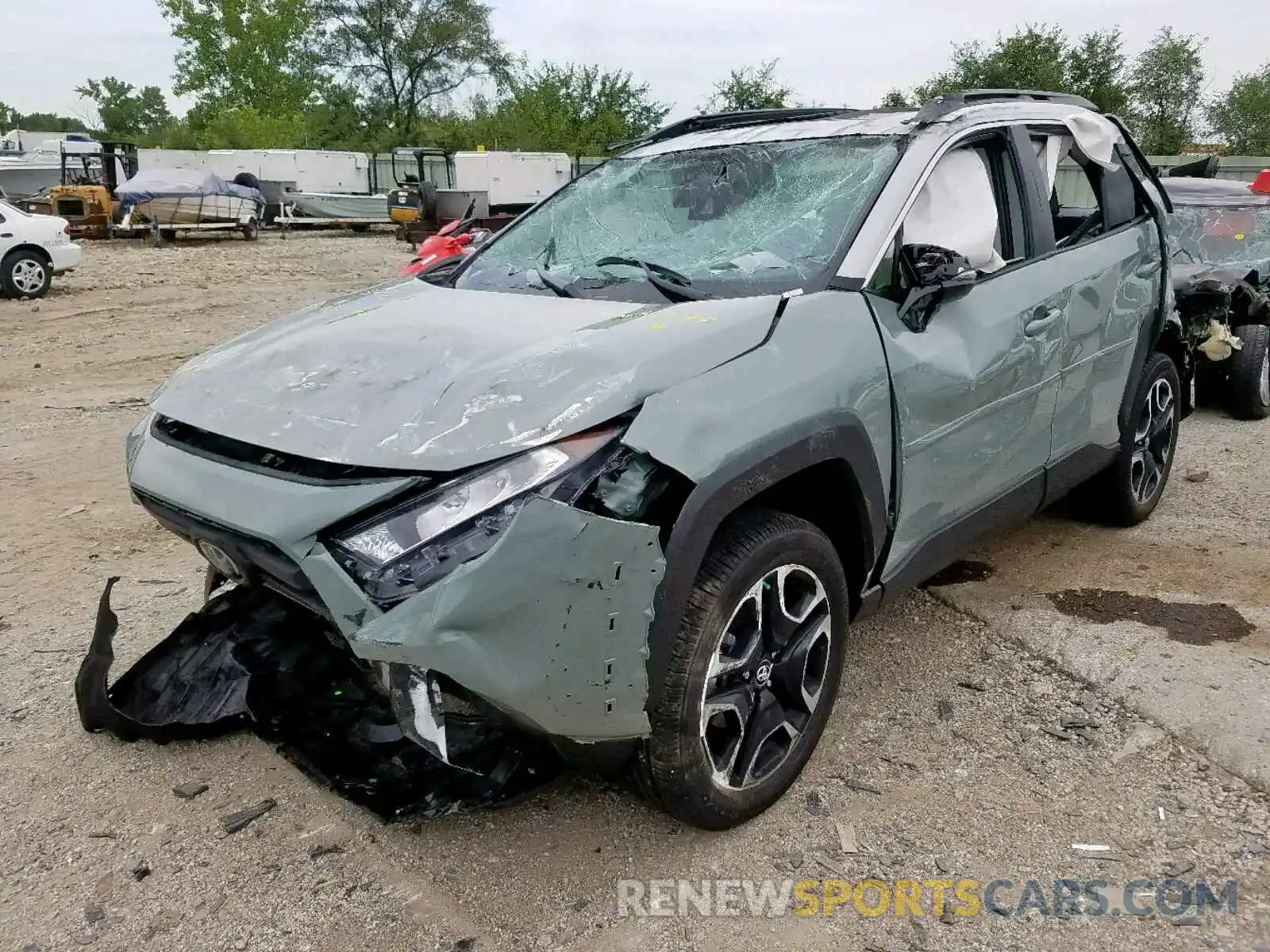 2 Фотография поврежденного автомобиля 2T3J1RFV0KC003750 TOYOTA RAV4 ADVEN 2019