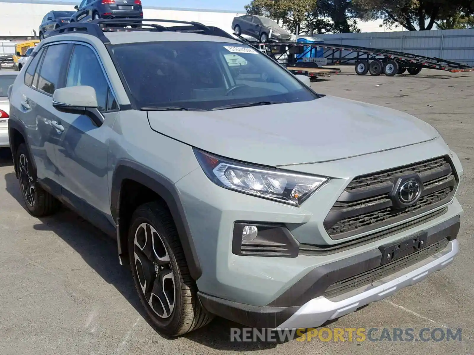 1 Photograph of a damaged car 2T3J1RFV1KW005411 TOYOTA RAV4 ADVEN 2019