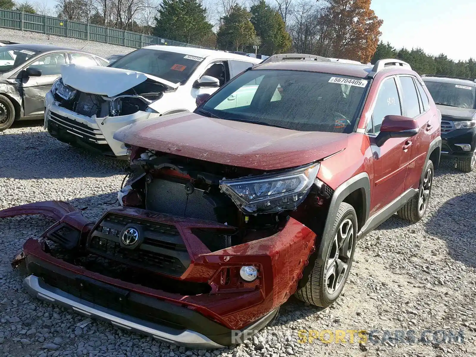 2 Photograph of a damaged car 2T3J1RFV3KW012411 TOYOTA RAV4 ADVEN 2019