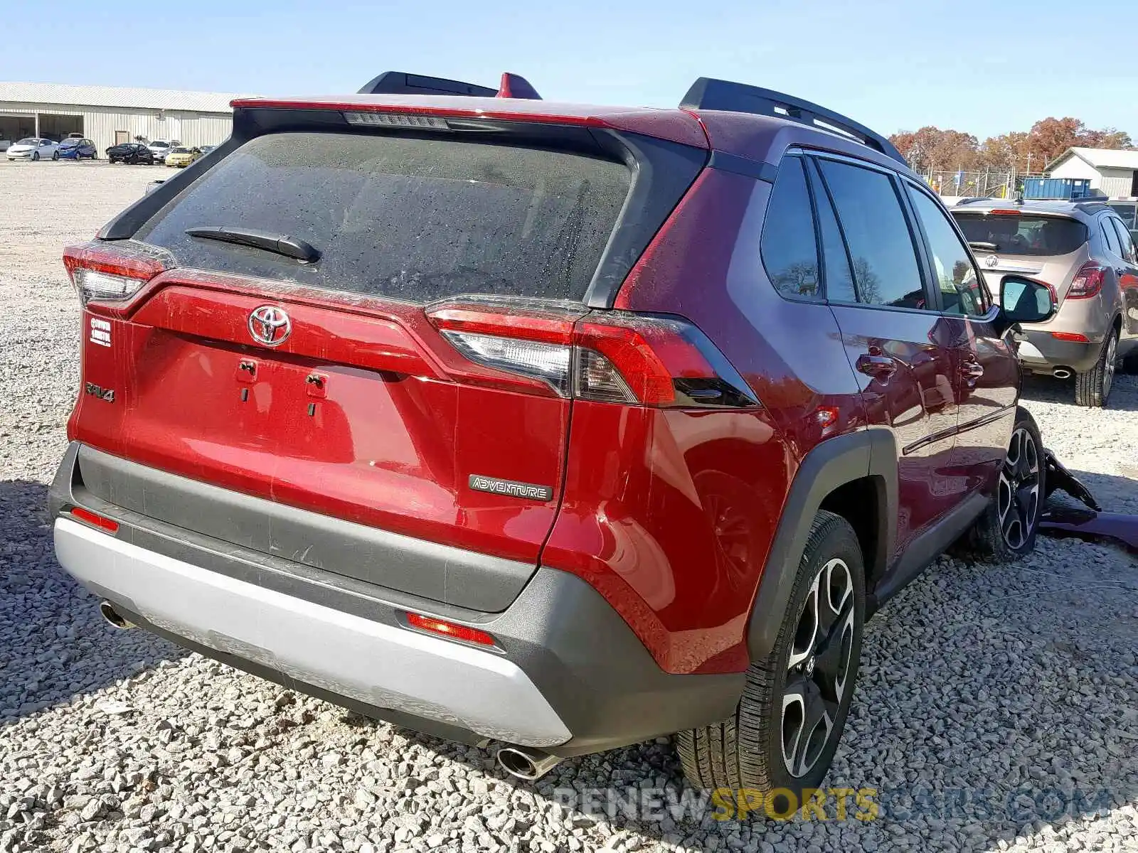 4 Photograph of a damaged car 2T3J1RFV3KW012411 TOYOTA RAV4 ADVEN 2019