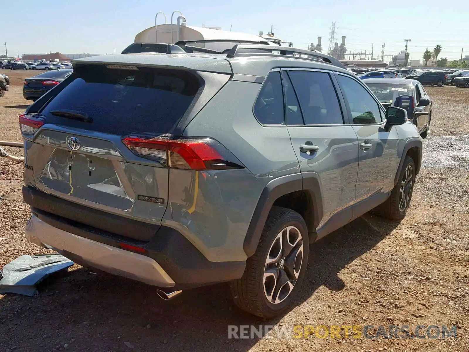 4 Photograph of a damaged car 2T3J1RFV7KW032788 TOYOTA RAV4 ADVEN 2019