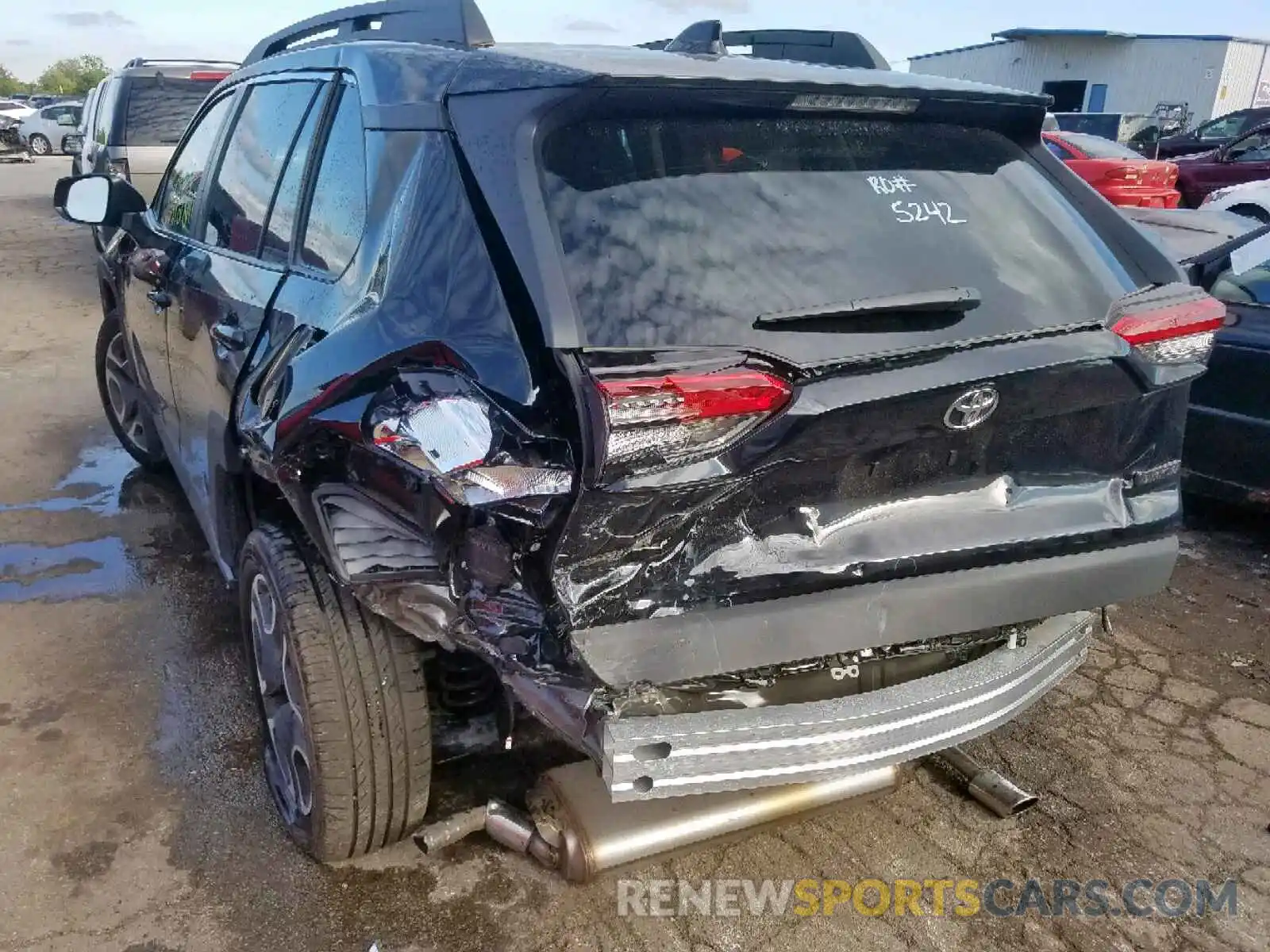 3 Photograph of a damaged car 2T3J1RFV8KW010900 TOYOTA RAV4 ADVEN 2019