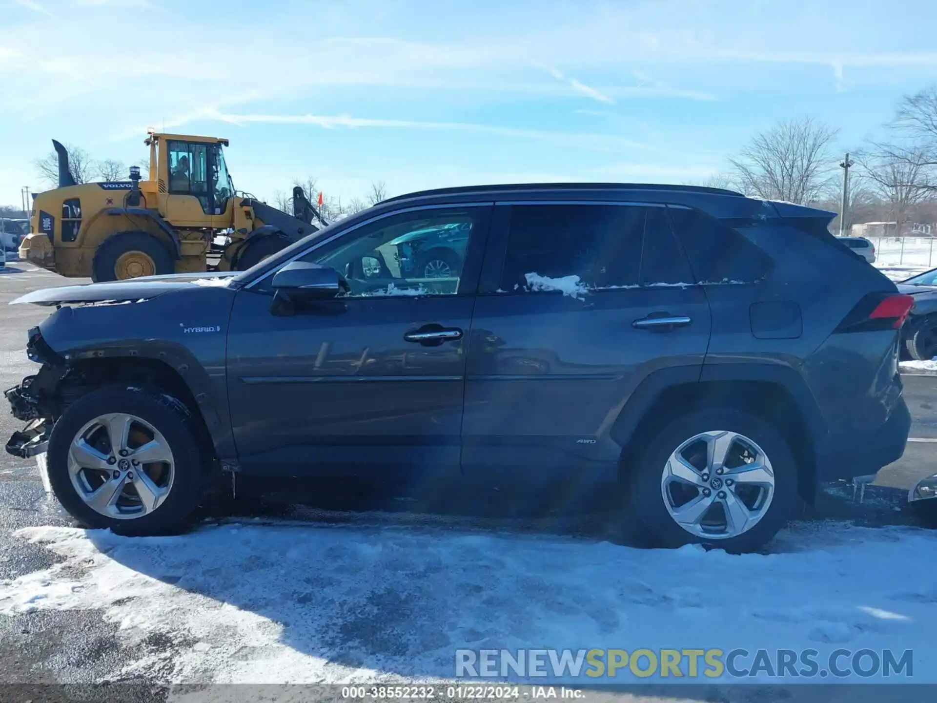 14 Photograph of a damaged car 2T3DWRFV0KW023011 TOYOTA RAV4 HYBRID 2019