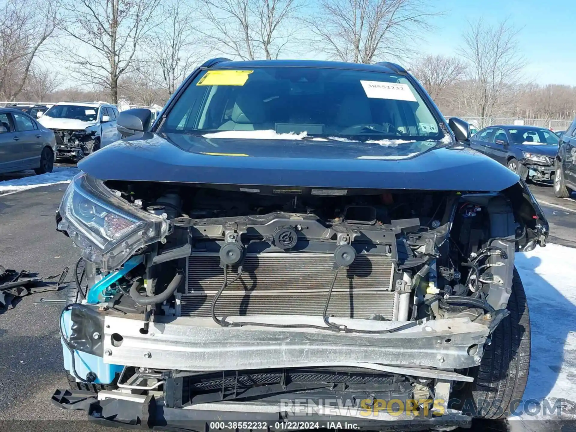 6 Photograph of a damaged car 2T3DWRFV0KW023011 TOYOTA RAV4 HYBRID 2019