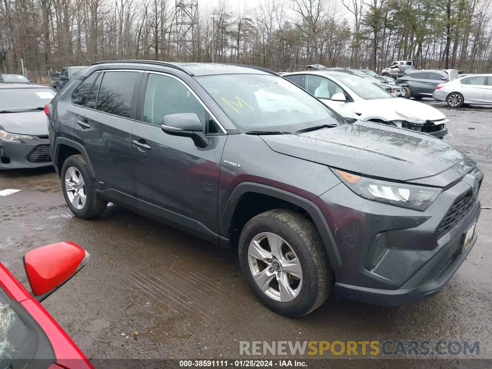 13 Photograph of a damaged car 2T3MWRFV9KW036842 TOYOTA RAV4 HYBRID 2019