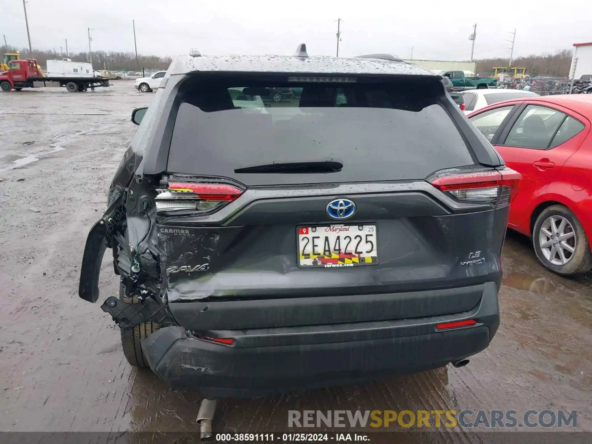 16 Photograph of a damaged car 2T3MWRFV9KW036842 TOYOTA RAV4 HYBRID 2019