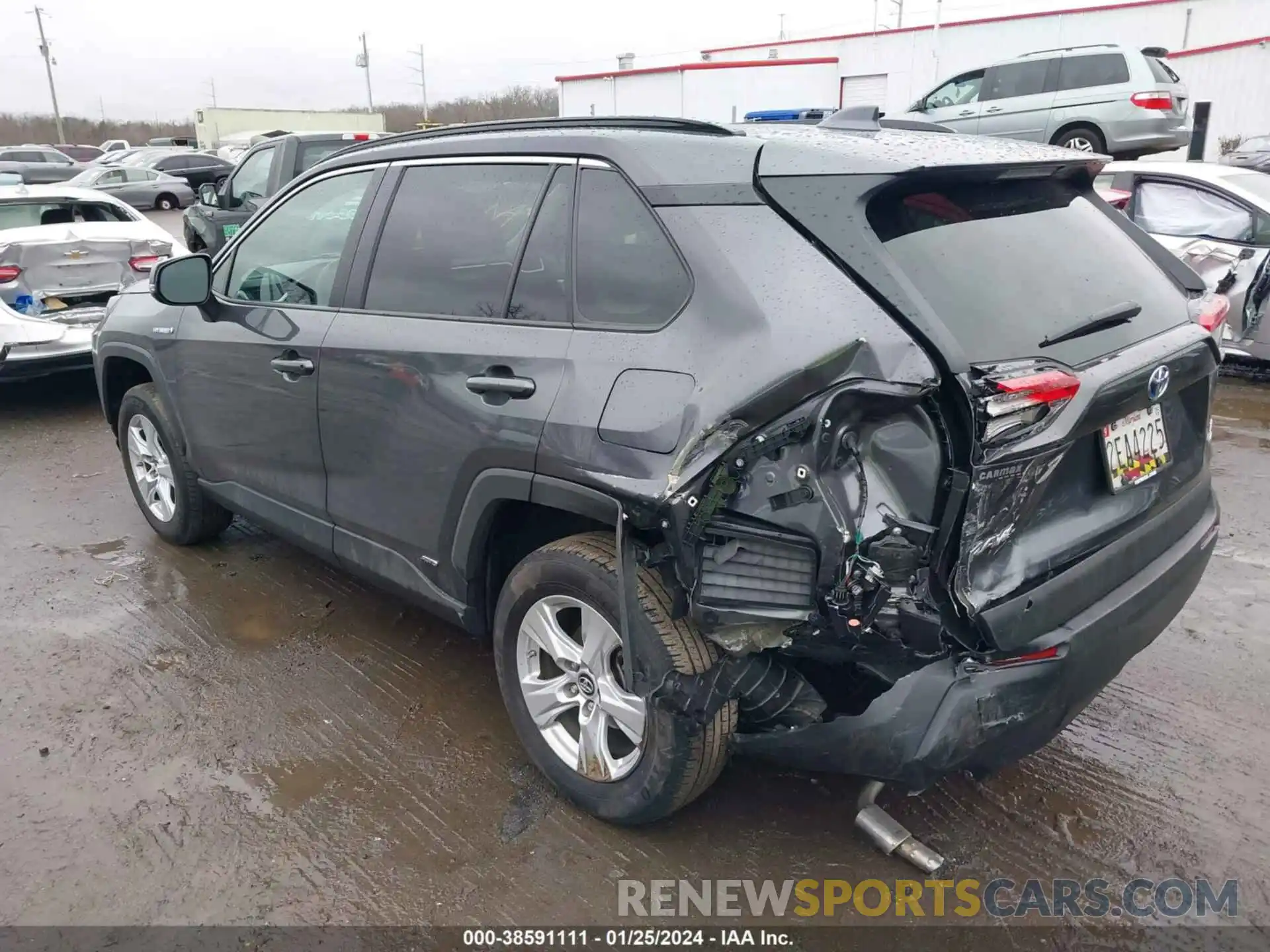 3 Photograph of a damaged car 2T3MWRFV9KW036842 TOYOTA RAV4 HYBRID 2019