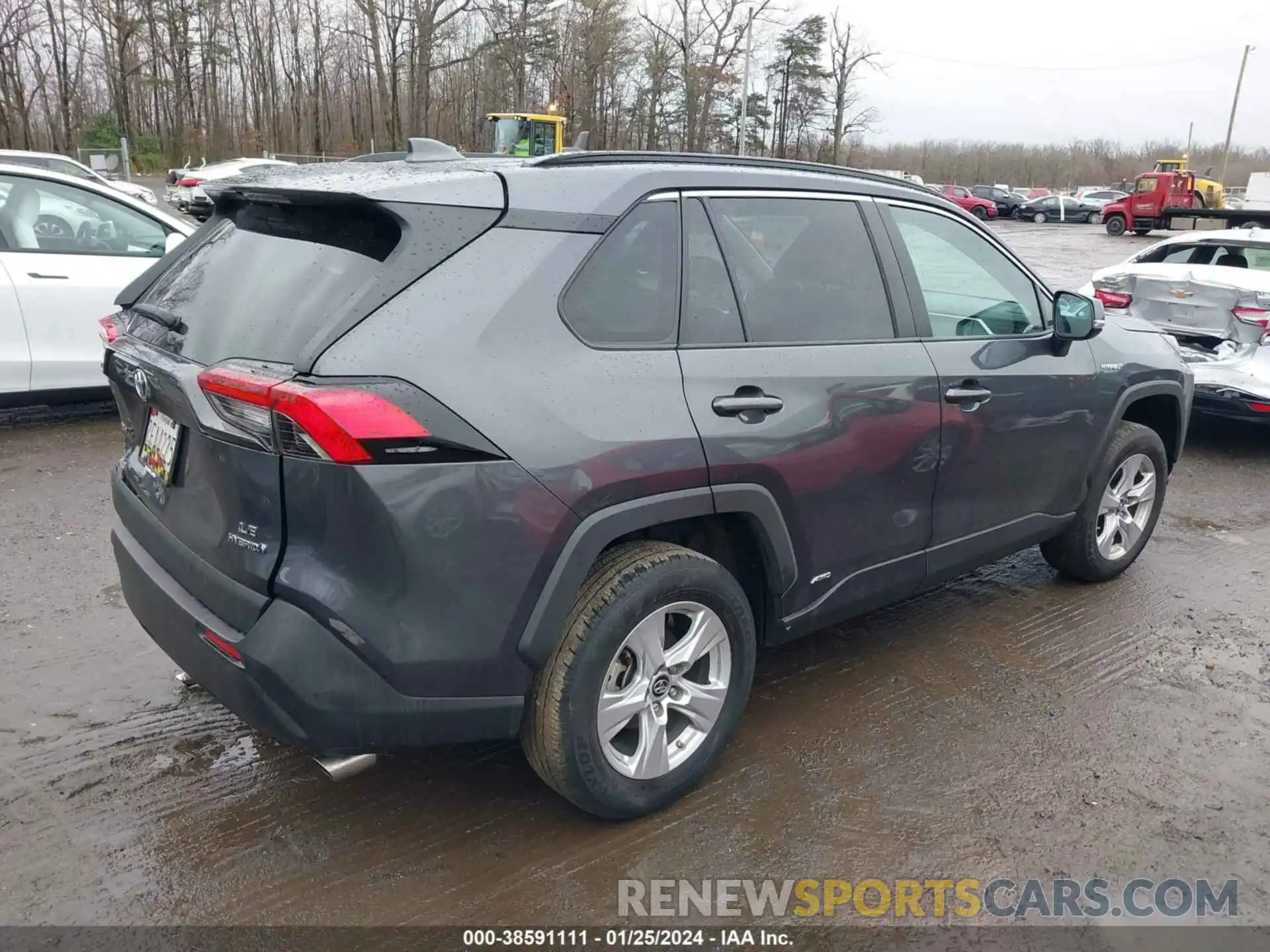 4 Photograph of a damaged car 2T3MWRFV9KW036842 TOYOTA RAV4 HYBRID 2019