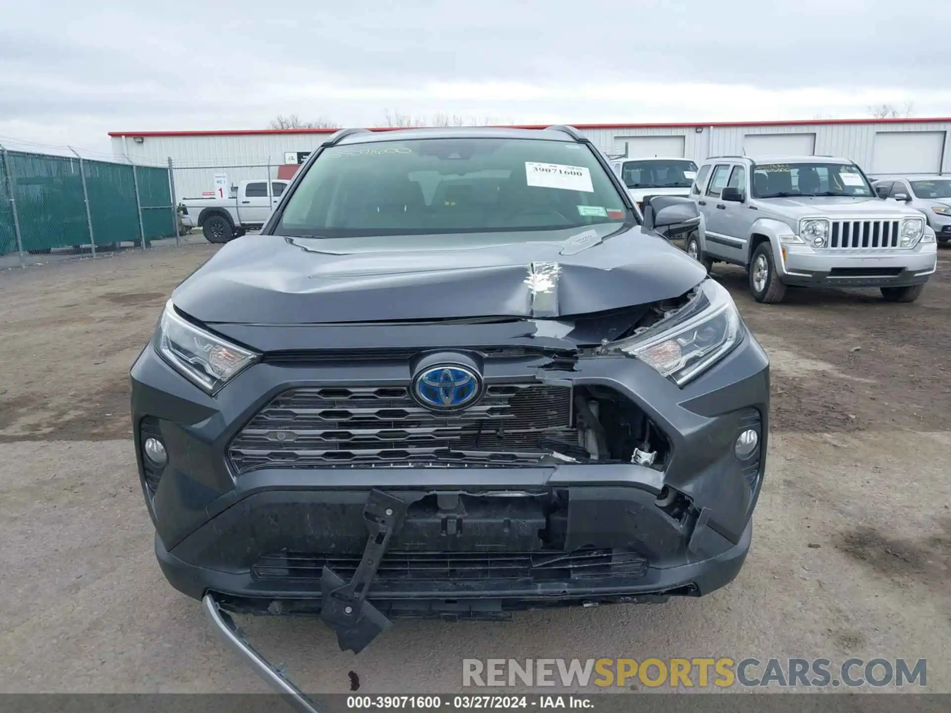 12 Photograph of a damaged car JTMDWRFV5KD027651 TOYOTA RAV4 HYBRID 2019