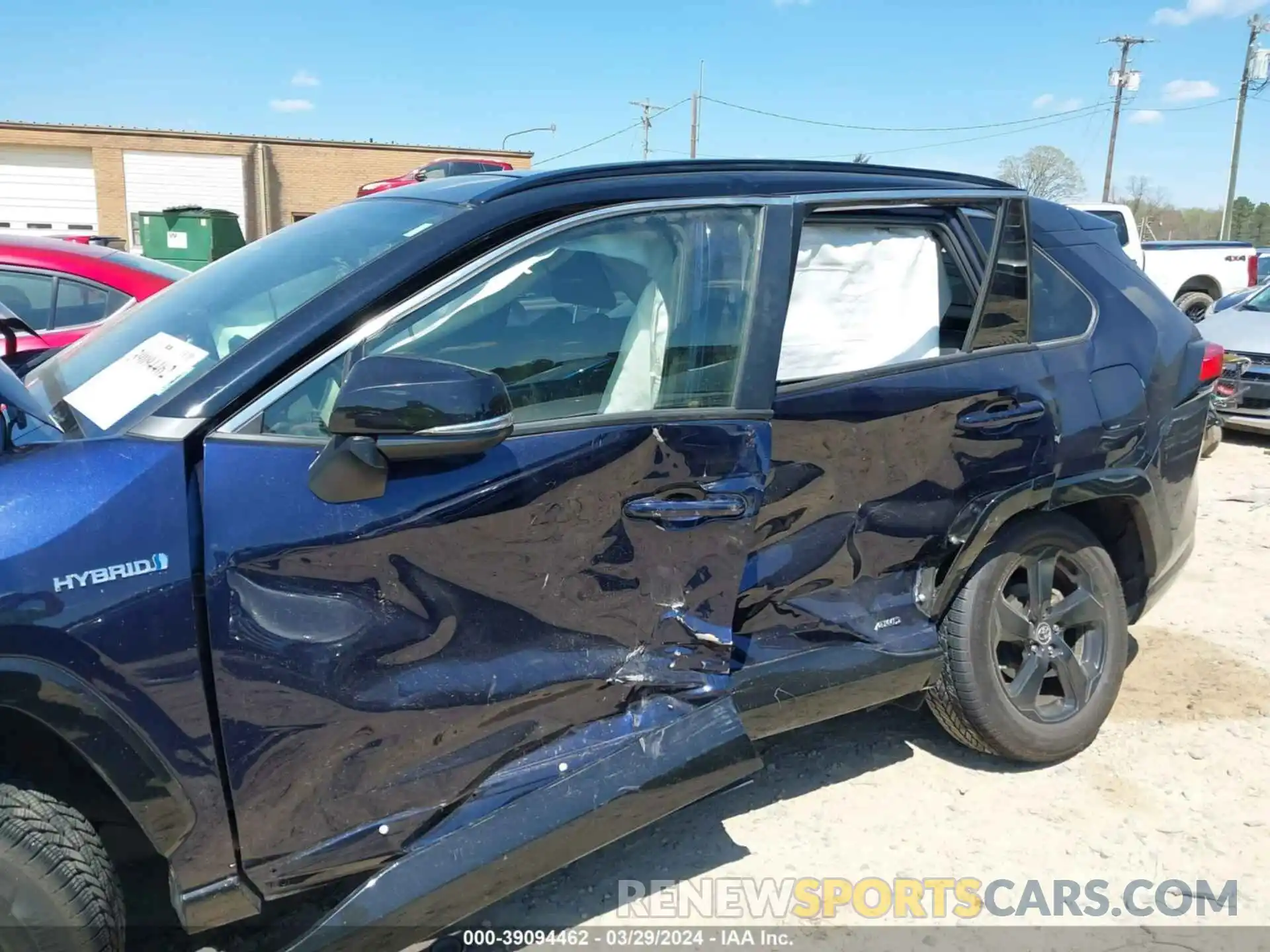 6 Photograph of a damaged car JTMEWRFV1KD508825 TOYOTA RAV4 HYBRID 2019