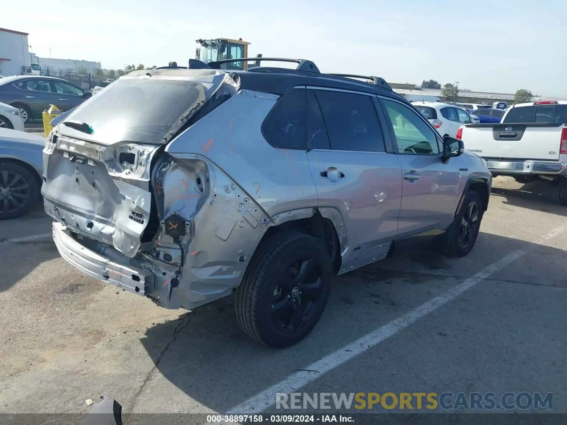 4 Photograph of a damaged car JTMEWRFV5KJ026912 TOYOTA RAV4 HYBRID 2019