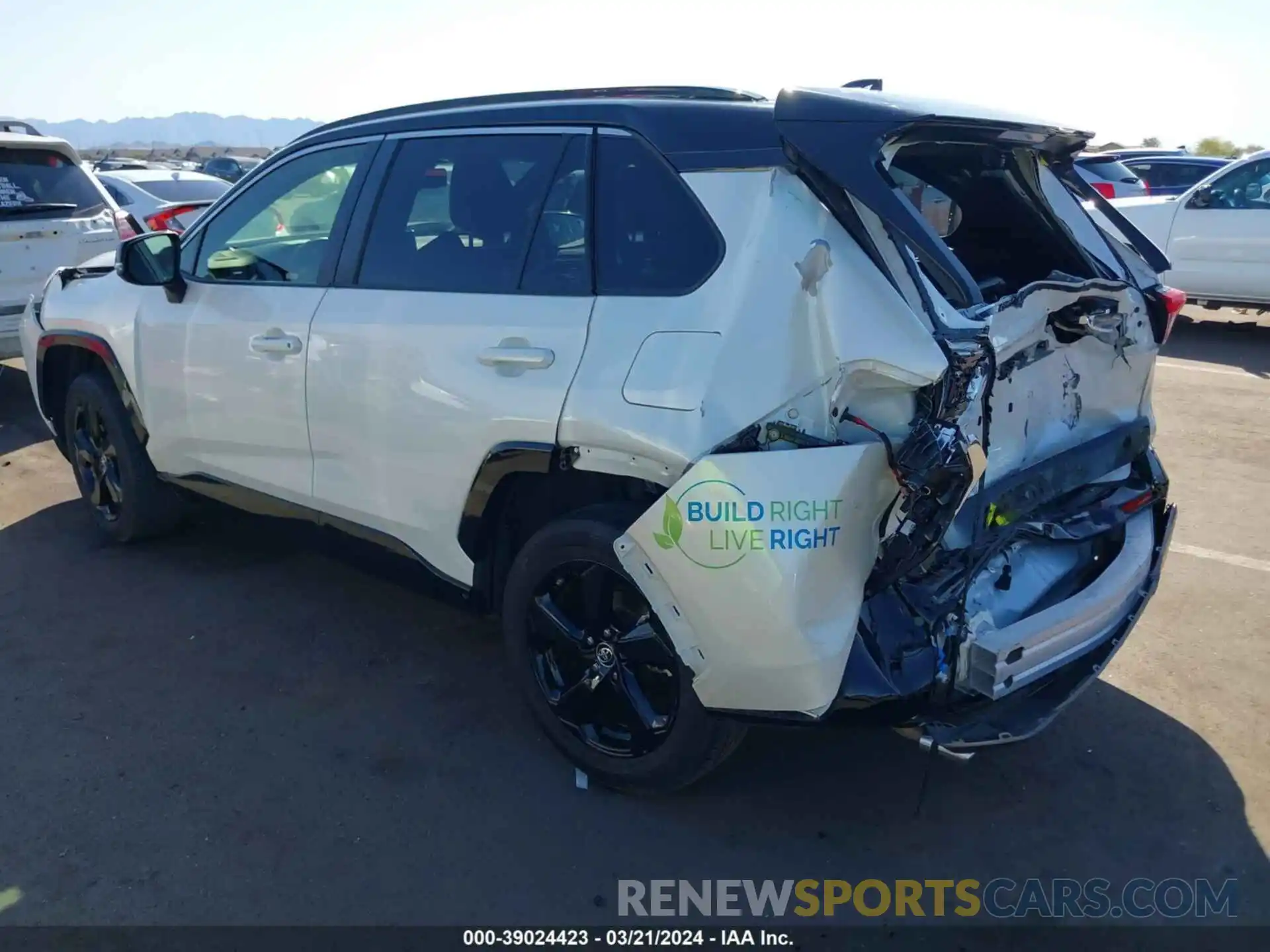 3 Photograph of a damaged car JTMEWRFV7KD506285 TOYOTA RAV4 HYBRID 2019
