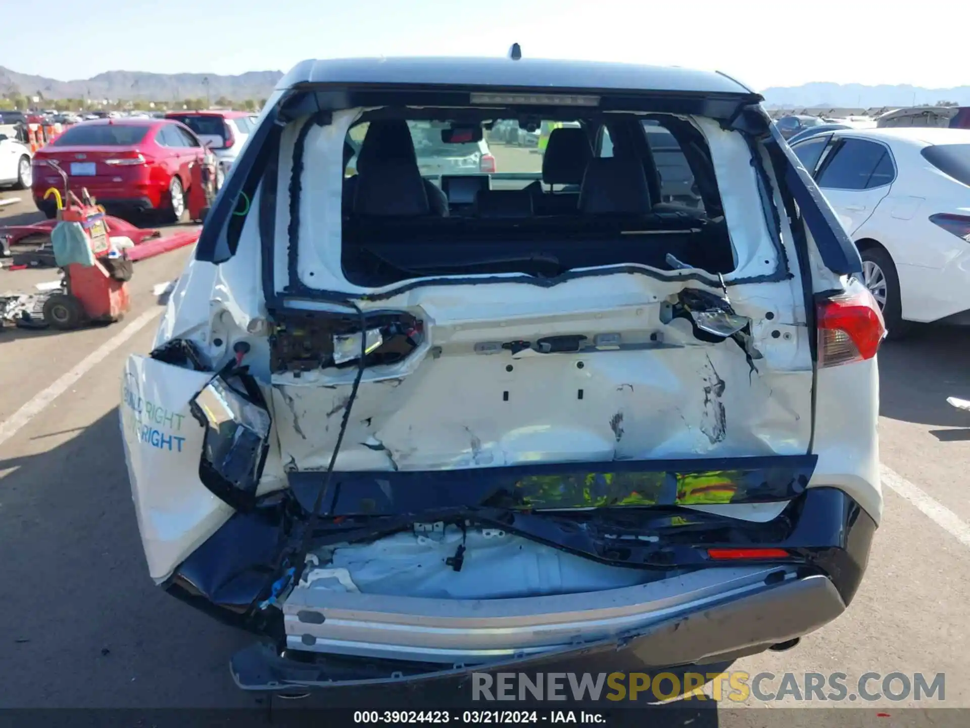 6 Photograph of a damaged car JTMEWRFV7KD506285 TOYOTA RAV4 HYBRID 2019