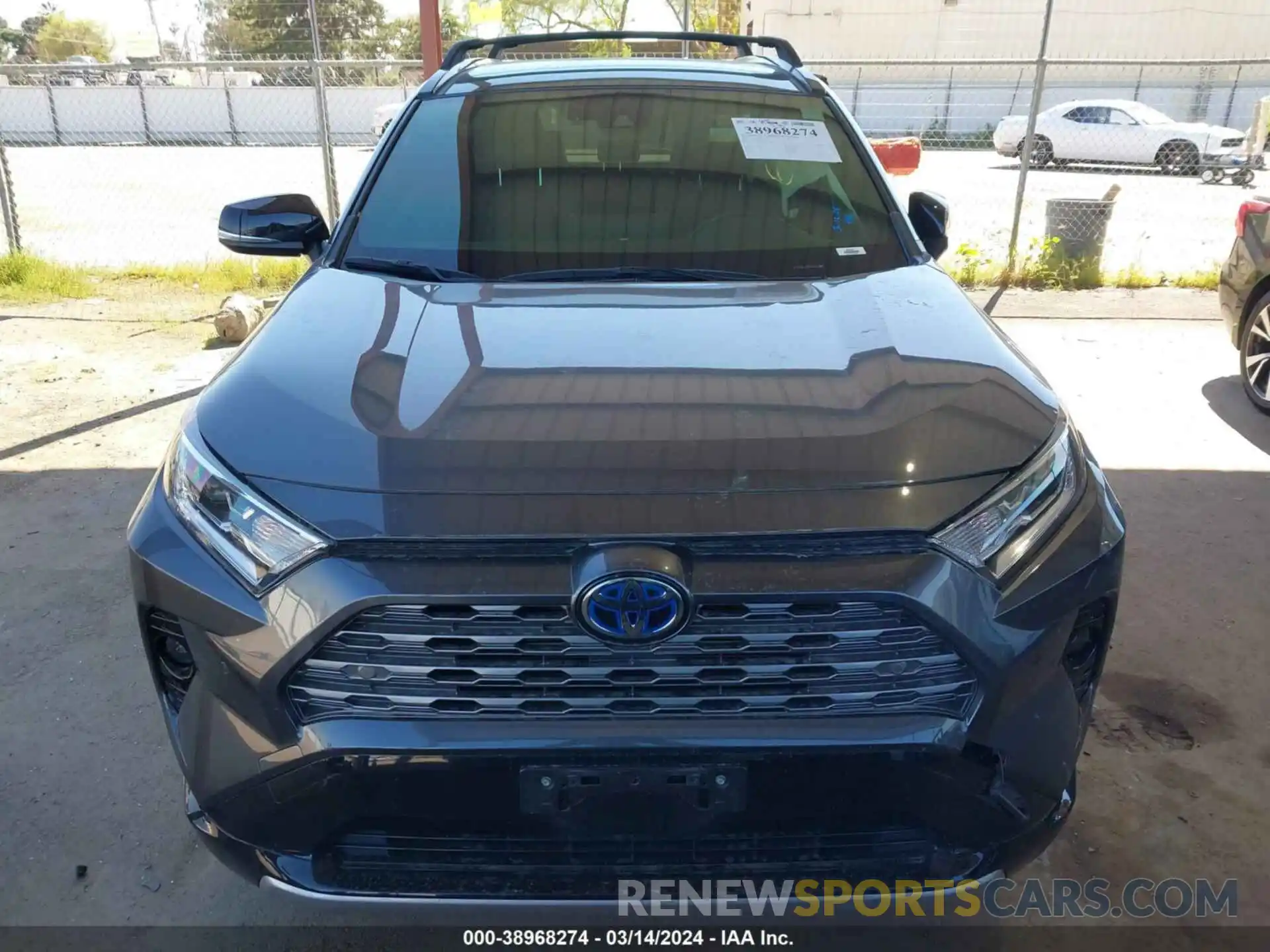 12 Photograph of a damaged car JTMEWRFV9KD515635 TOYOTA RAV4 HYBRID 2019