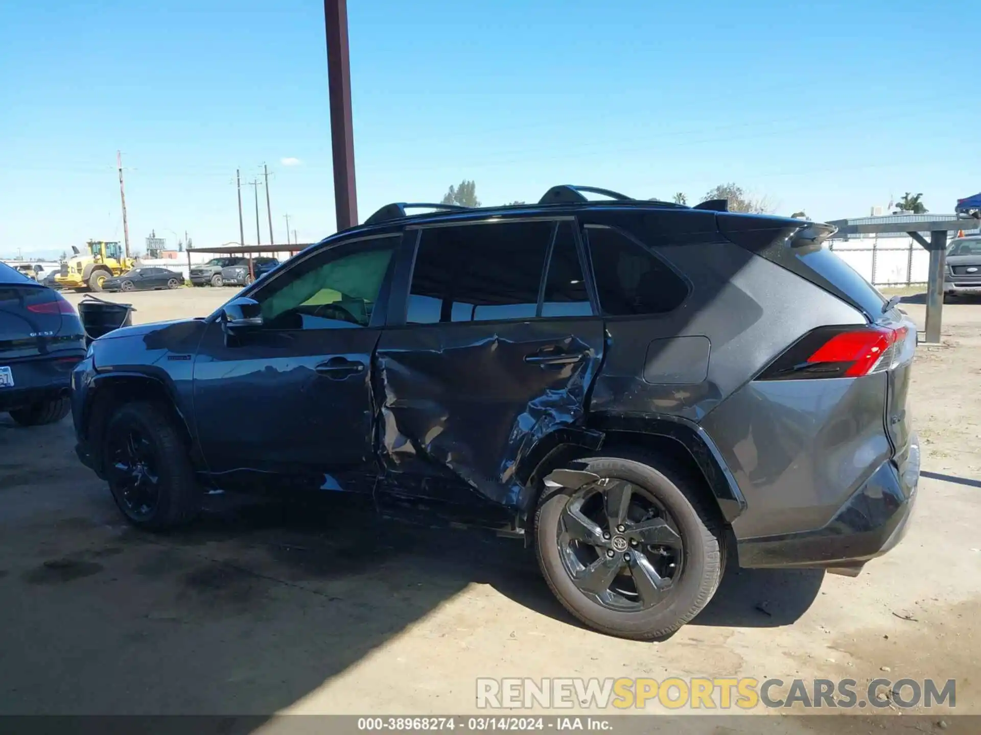 14 Photograph of a damaged car JTMEWRFV9KD515635 TOYOTA RAV4 HYBRID 2019