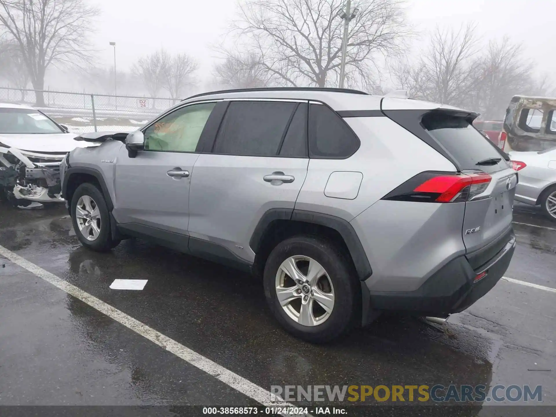 3 Photograph of a damaged car JTMMWRFV6KD026024 TOYOTA RAV4 HYBRID 2019