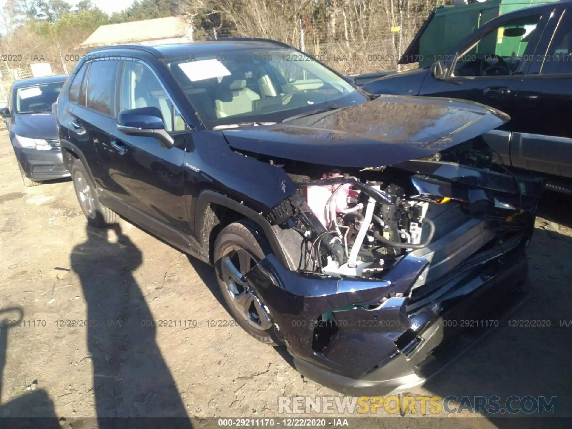 1 Photograph of a damaged car JTMD6RFV5MD010108 TOYOTA RAV4 HYBRID 2021