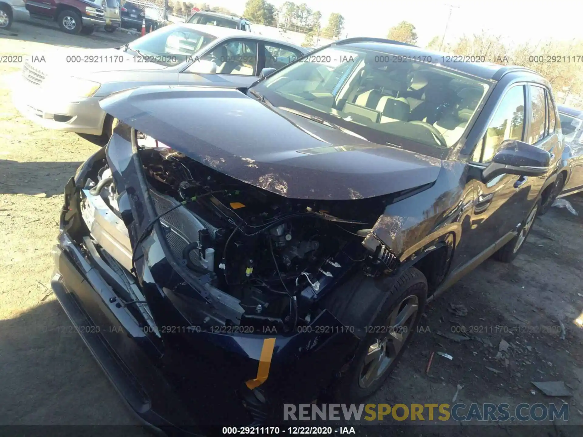 2 Photograph of a damaged car JTMD6RFV5MD010108 TOYOTA RAV4 HYBRID 2021