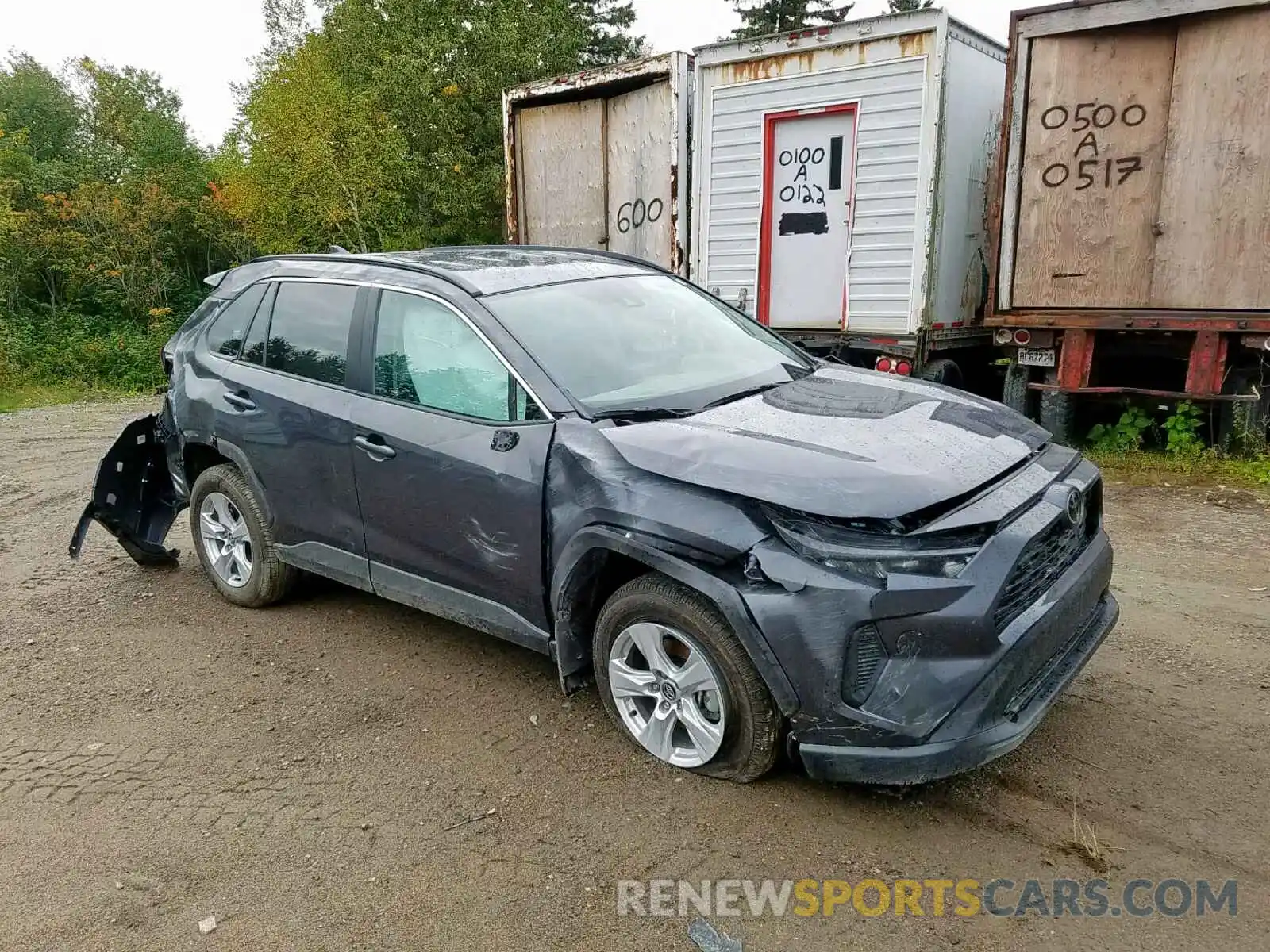 1 Photograph of a damaged car 2T3B1RFV9KW068793 TOYOTA RAV4 LE 2019