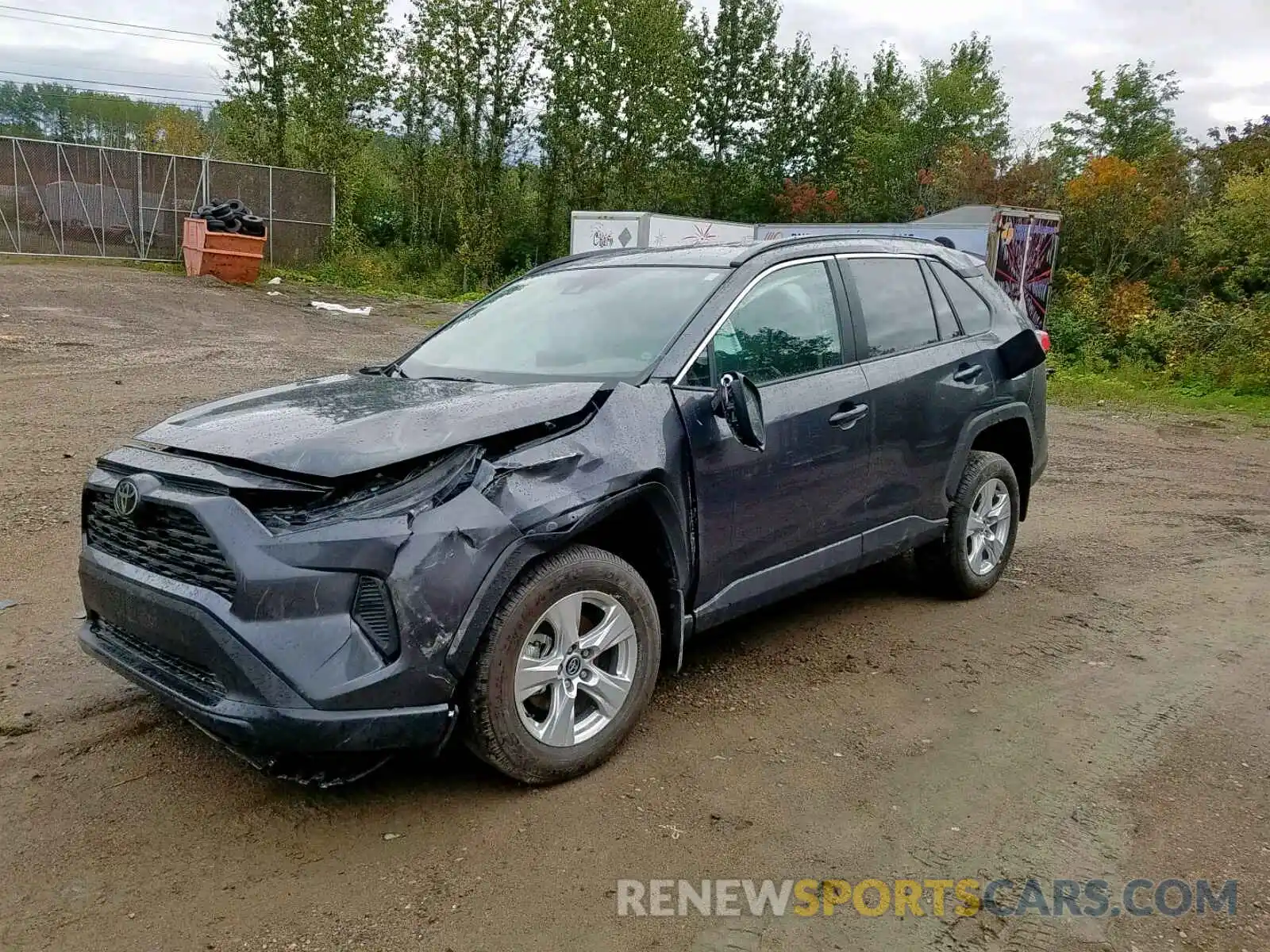 2 Photograph of a damaged car 2T3B1RFV9KW068793 TOYOTA RAV4 LE 2019