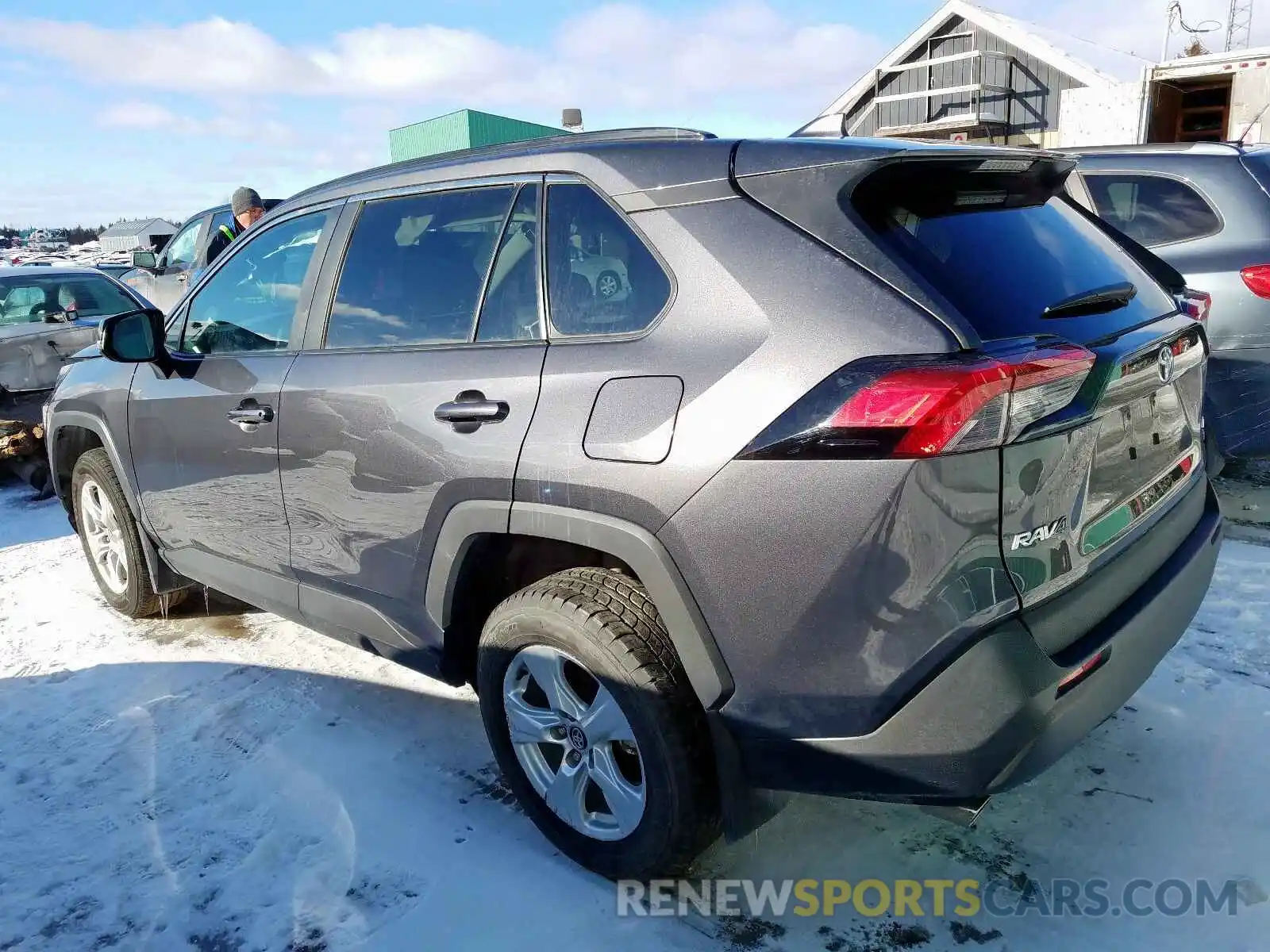 3 Photograph of a damaged car 2T3B1RFVXKW053526 TOYOTA RAV4 LE 2019