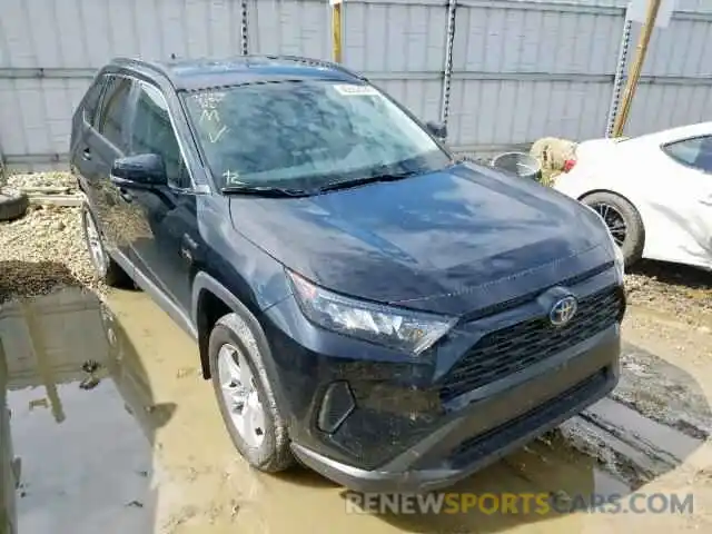 1 Photograph of a damaged car 2T3BWRFV1KW001252 TOYOTA RAV4 LE 2019