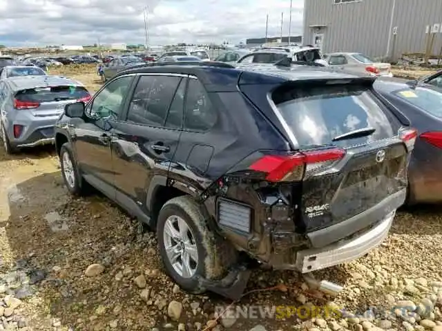 3 Photograph of a damaged car 2T3BWRFV1KW001252 TOYOTA RAV4 LE 2019