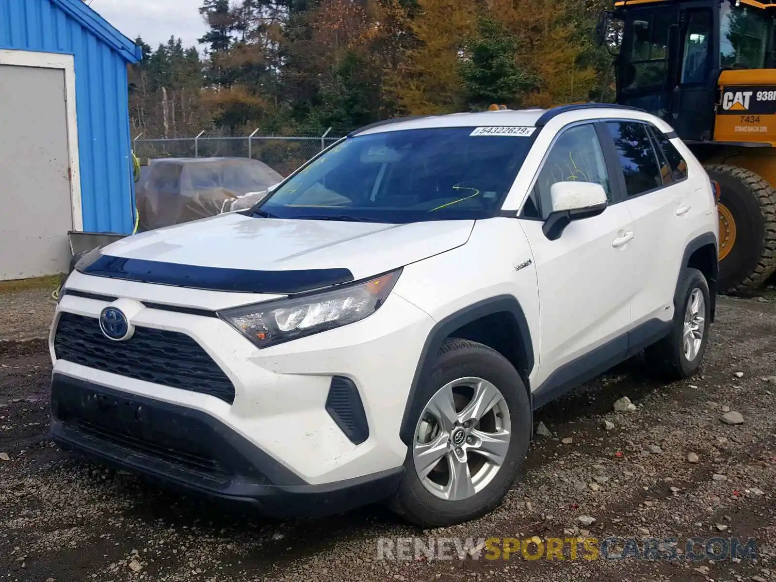 2 Photograph of a damaged car 2T3BWRFV6KW007614 TOYOTA RAV4 LE 2019