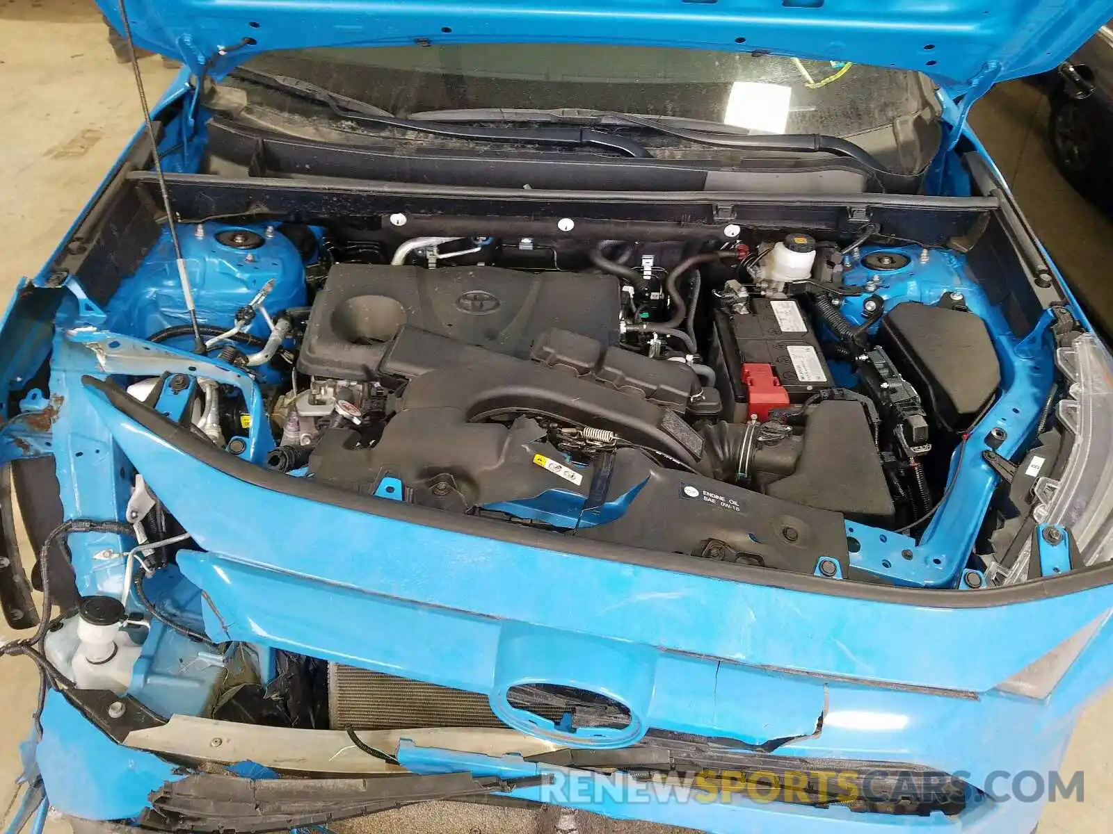 7 Photograph of a damaged car 2T3F1RFV0KC002412 TOYOTA RAV4 LE 2019