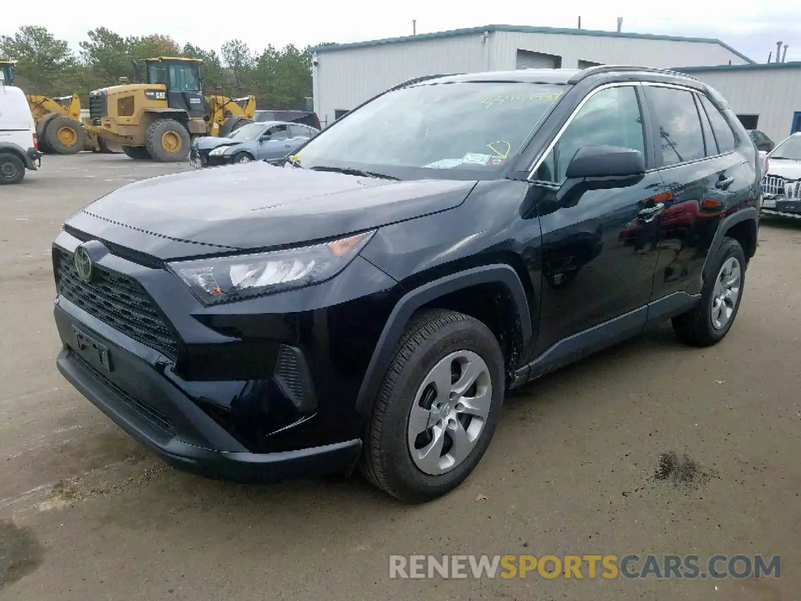 2 Фотография поврежденного автомобиля 2T3F1RFV0KW037238 TOYOTA RAV4 LE 2019