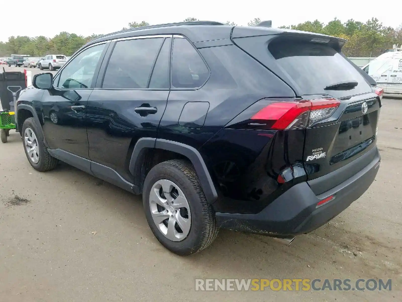 3 Фотография поврежденного автомобиля 2T3F1RFV0KW037238 TOYOTA RAV4 LE 2019