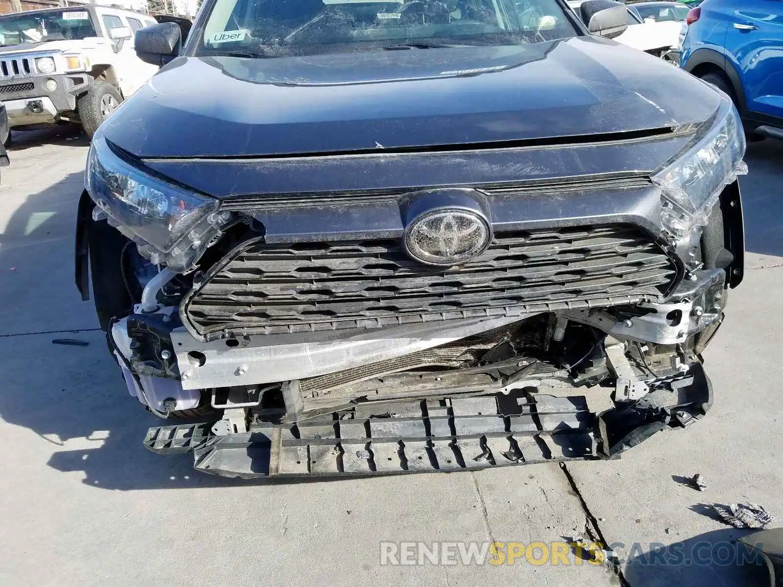 9 Photograph of a damaged car 2T3F1RFV2KW006248 TOYOTA RAV4 LE 2019