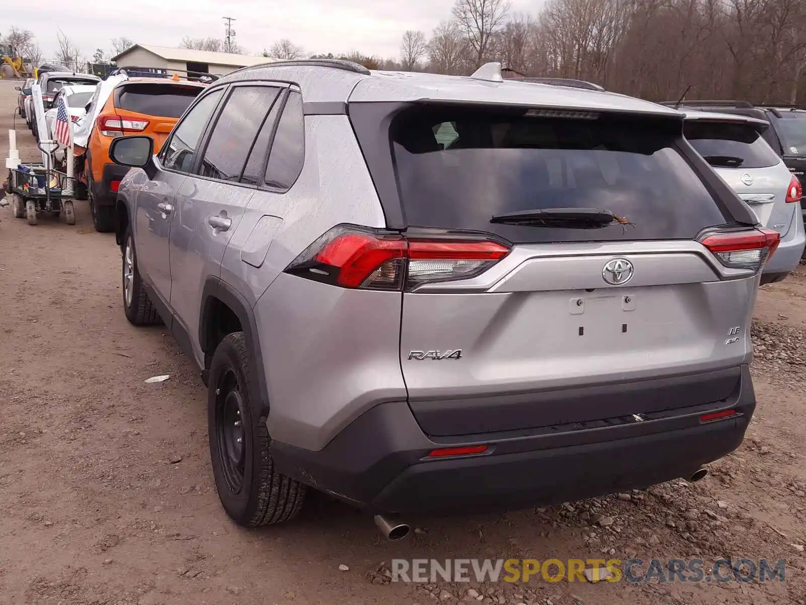 3 Photograph of a damaged car 2T3F1RFV2KW019002 TOYOTA RAV4 LE 2019