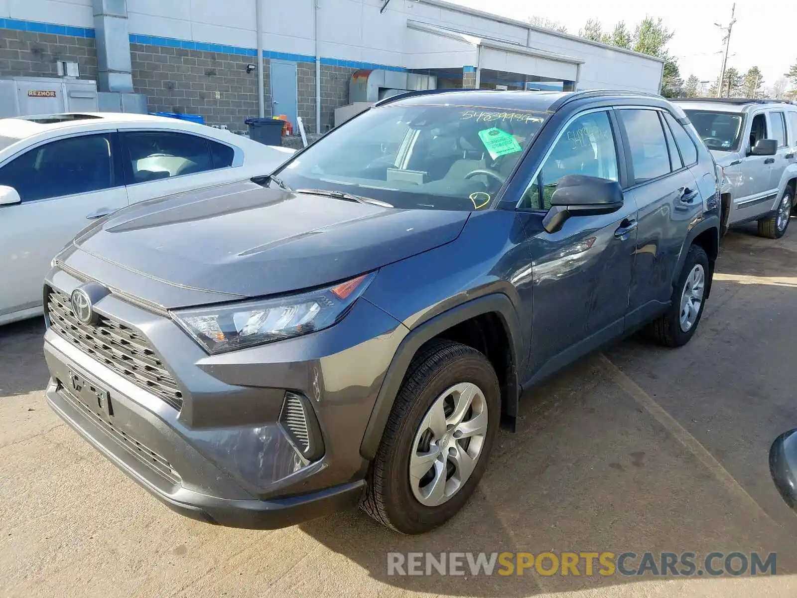 2 Photograph of a damaged car 2T3F1RFV3KC021066 TOYOTA RAV4 LE 2019