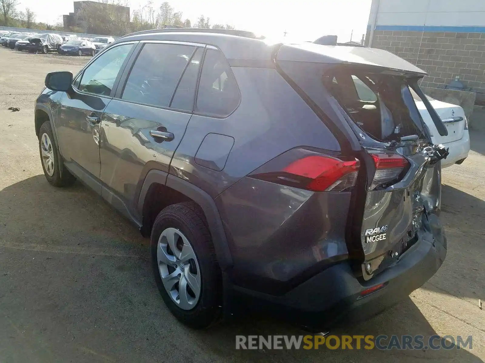 3 Photograph of a damaged car 2T3F1RFV3KC021066 TOYOTA RAV4 LE 2019