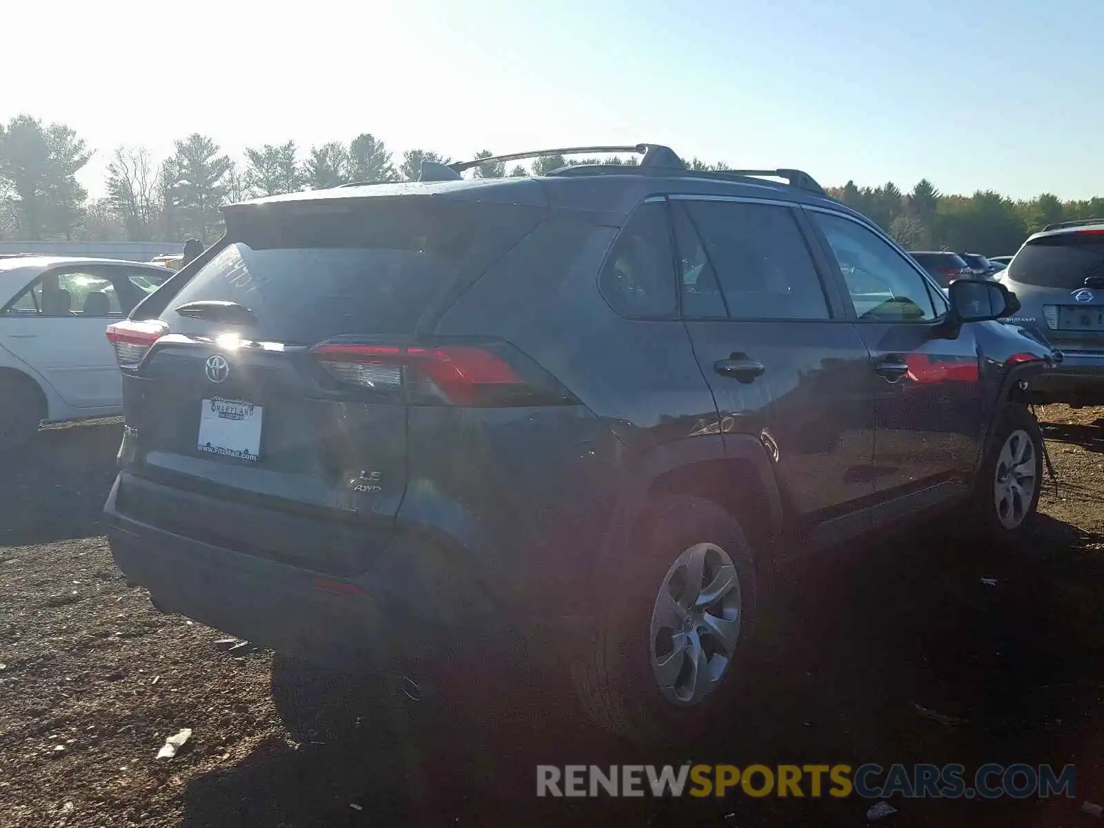 4 Photograph of a damaged car 2T3F1RFV3KC055346 TOYOTA RAV4 LE 2019