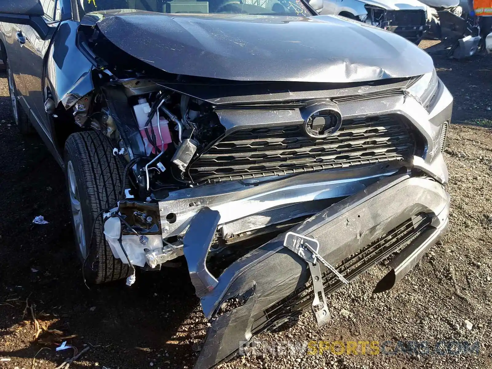 9 Photograph of a damaged car 2T3F1RFV3KC055346 TOYOTA RAV4 LE 2019