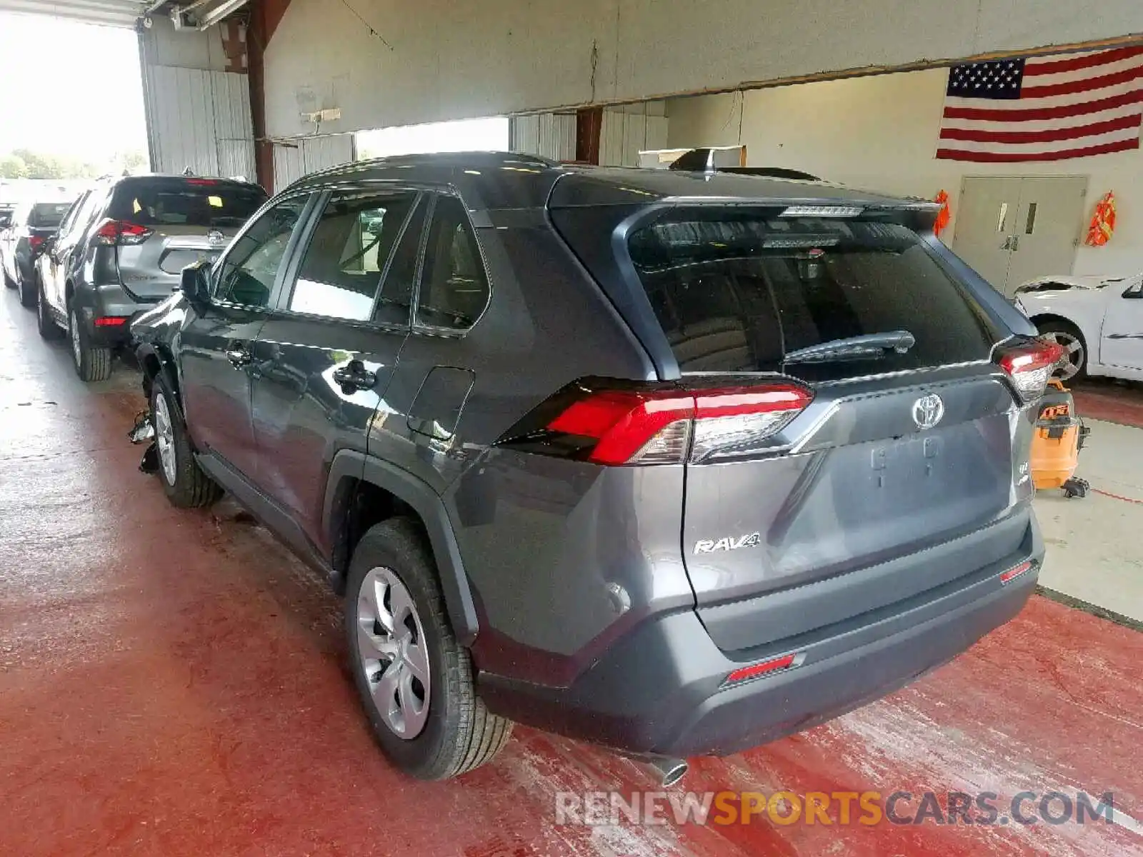 3 Photograph of a damaged car 2T3F1RFV3KW028873 TOYOTA RAV4 LE 2019