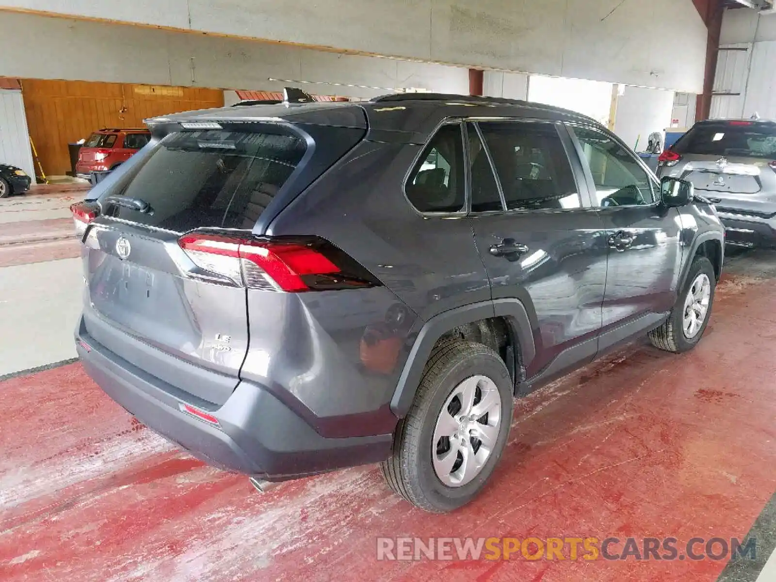 4 Photograph of a damaged car 2T3F1RFV3KW028873 TOYOTA RAV4 LE 2019